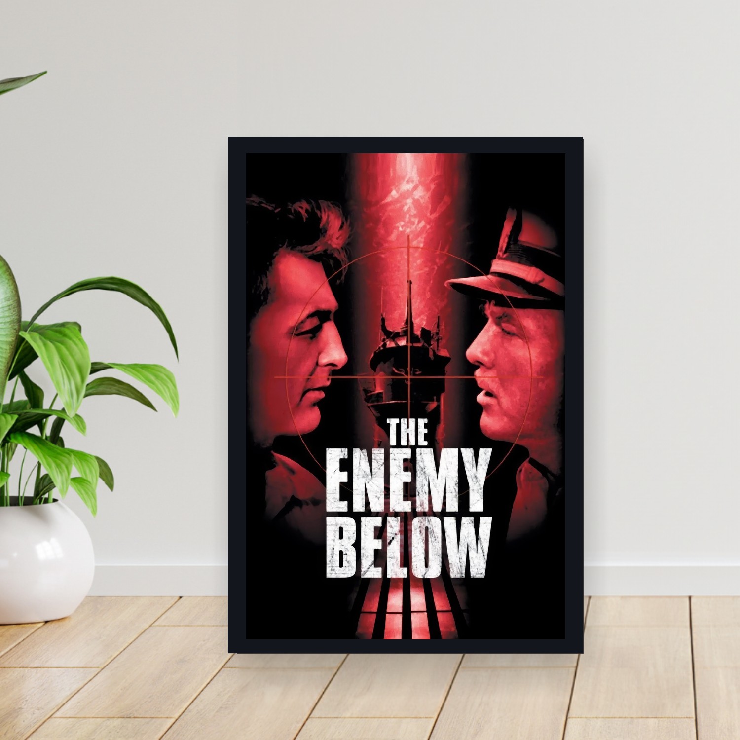 Cuadro 30x40cm Pelicula - The Enemy Below (1957)
