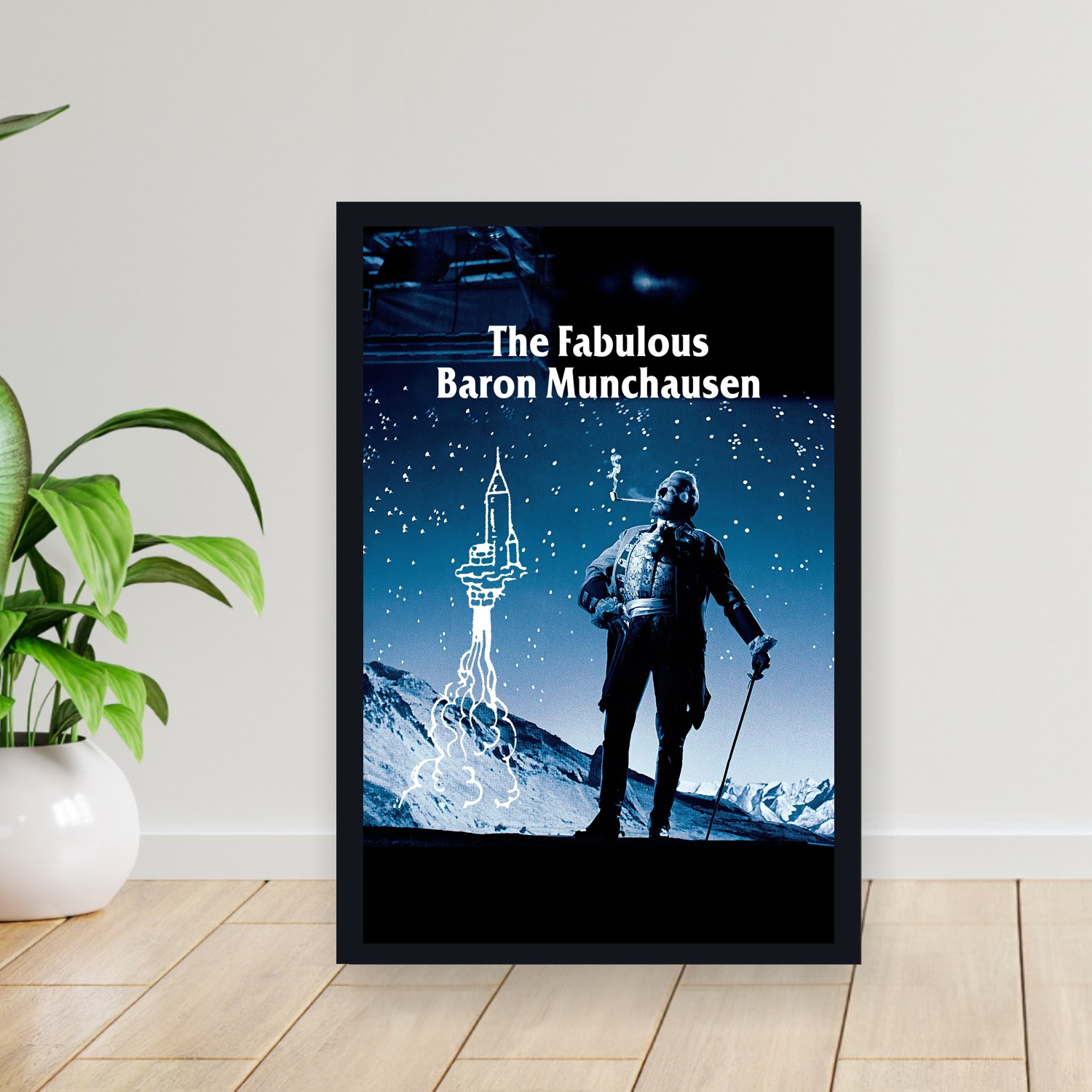 Cuadro 30x40cm Pelicula - The Fabulous Baron Munchausen (1962)