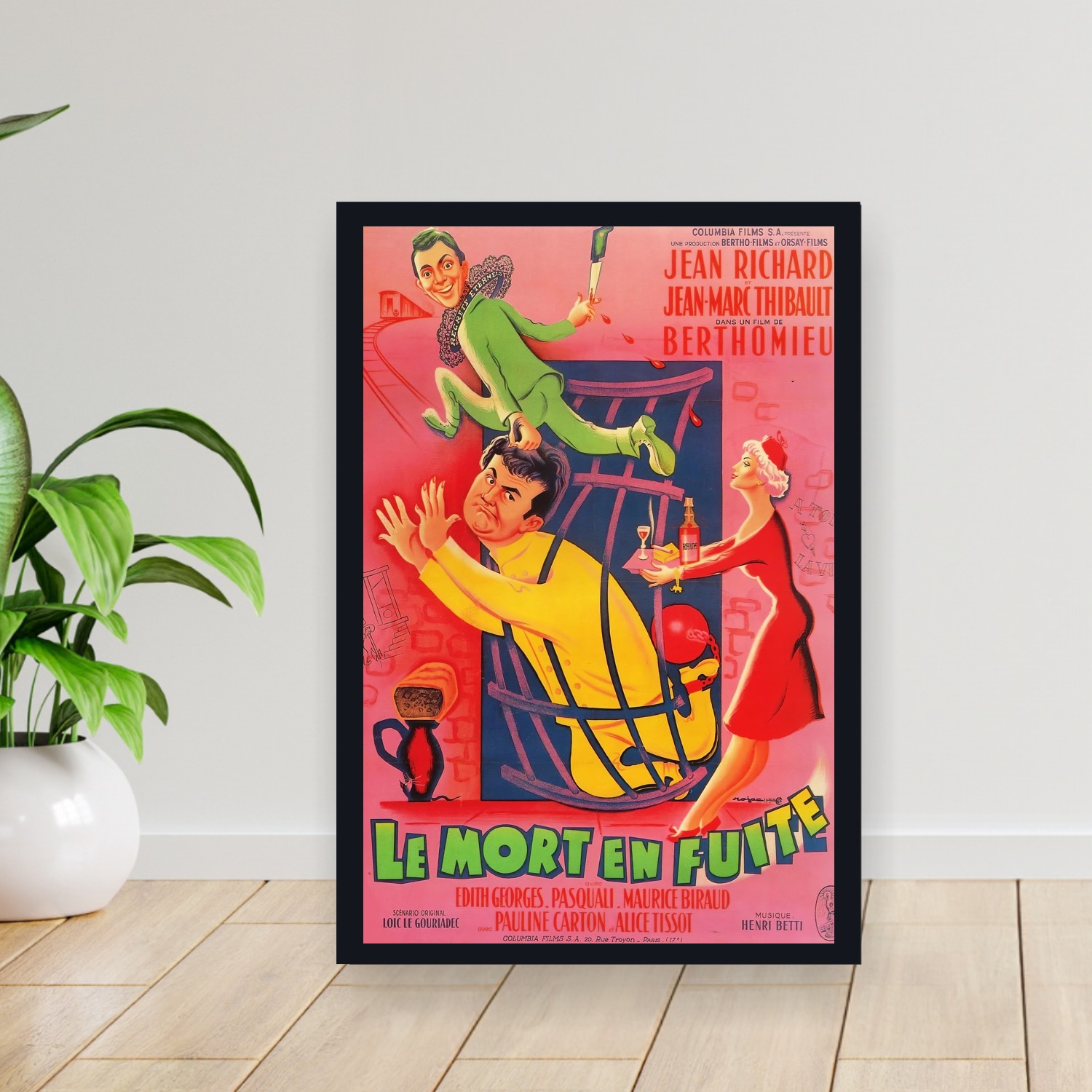 Cuadro 30x40cm Pelicula - The Fleeing Dead (1936)