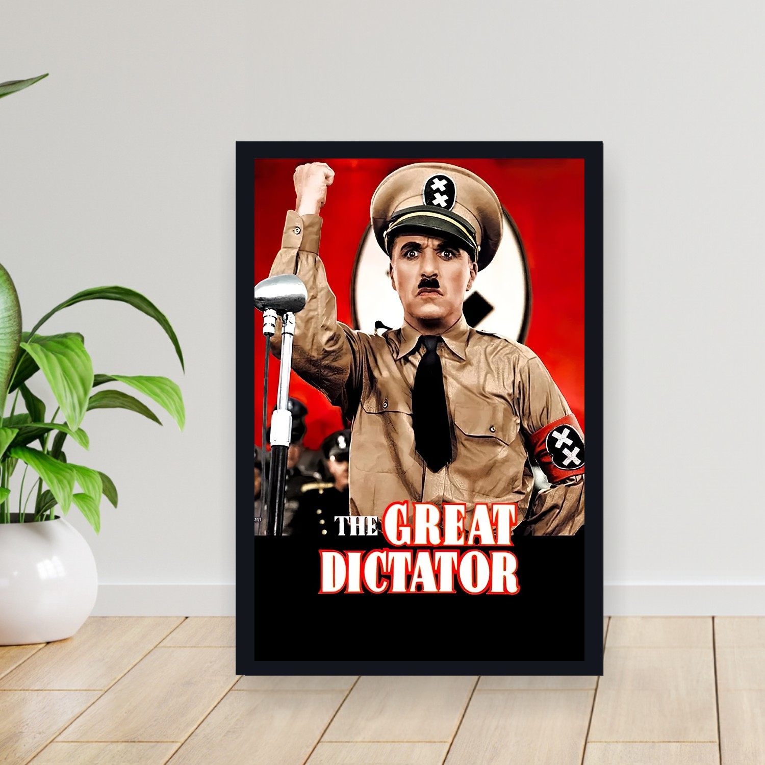 Cuadro 30x40cm Pelicula - The Great Dictator