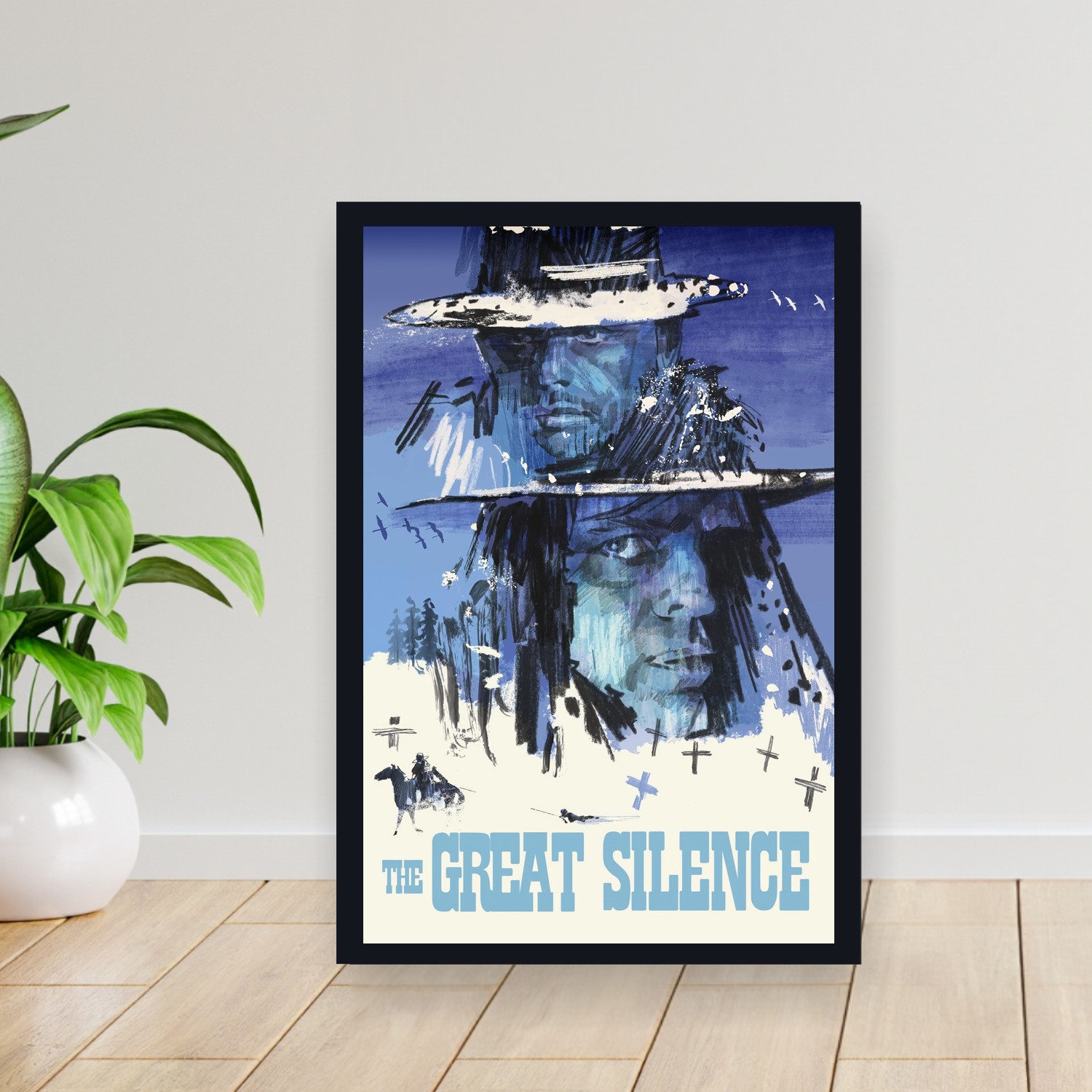 Cuadro 30x40cm Pelicula - The Great Silence (1968)