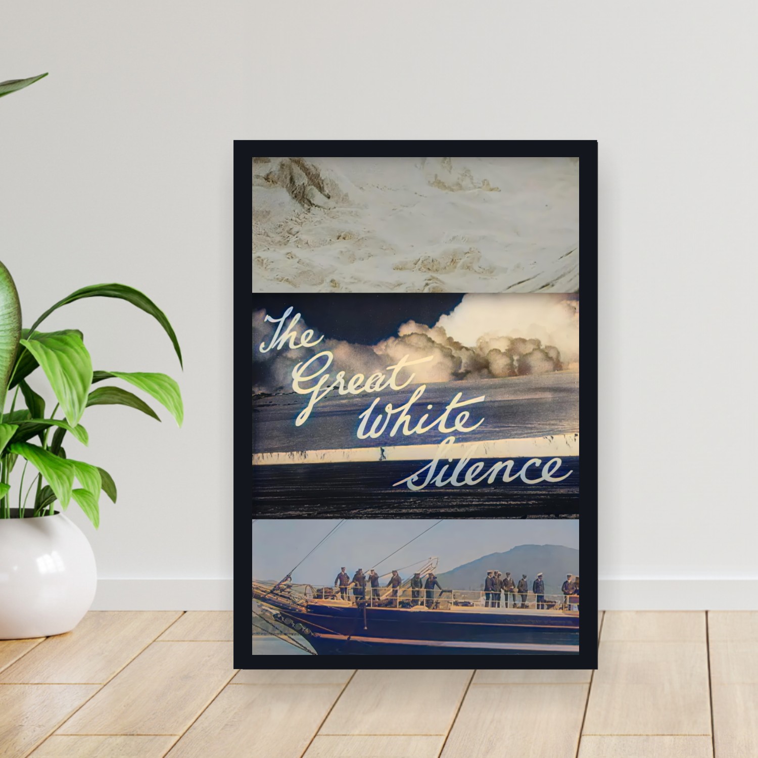 Cuadro 30x40cm Pelicula - The Great White Silence (1922)