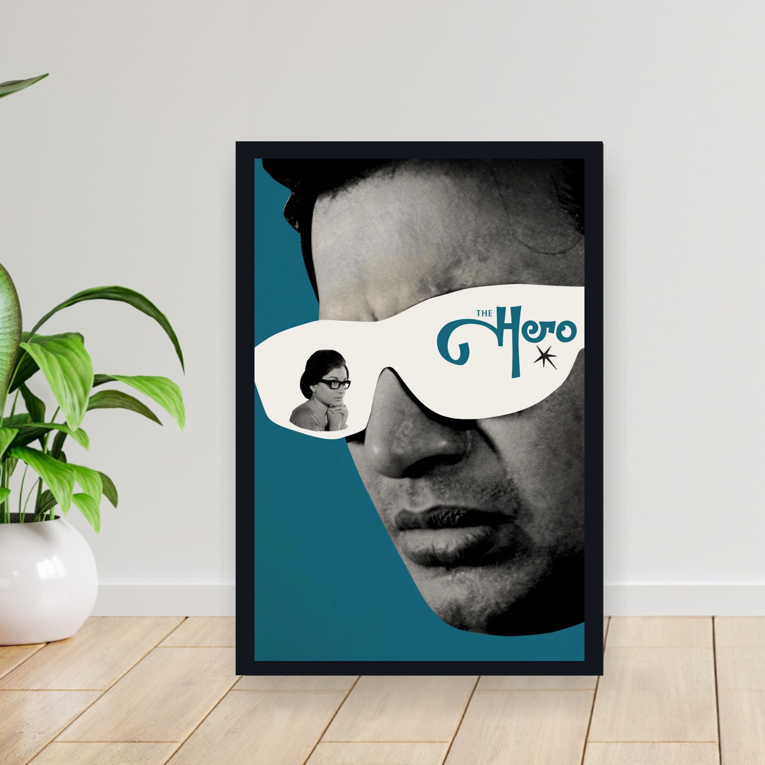 Cuadro 30x40cm Pelicula - The Hero (1966)