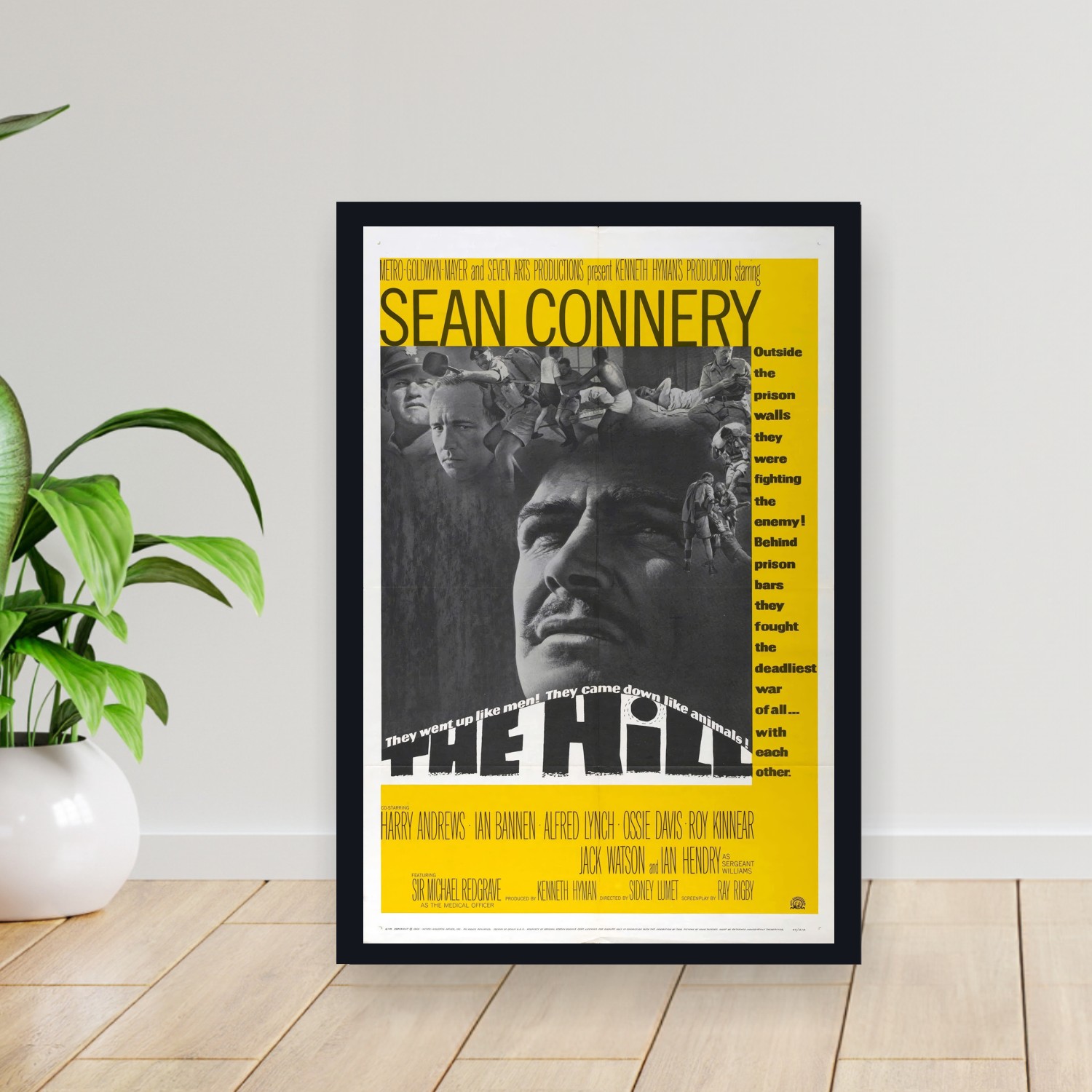Cuadro 30x40cm Pelicula - The Hill (1965)