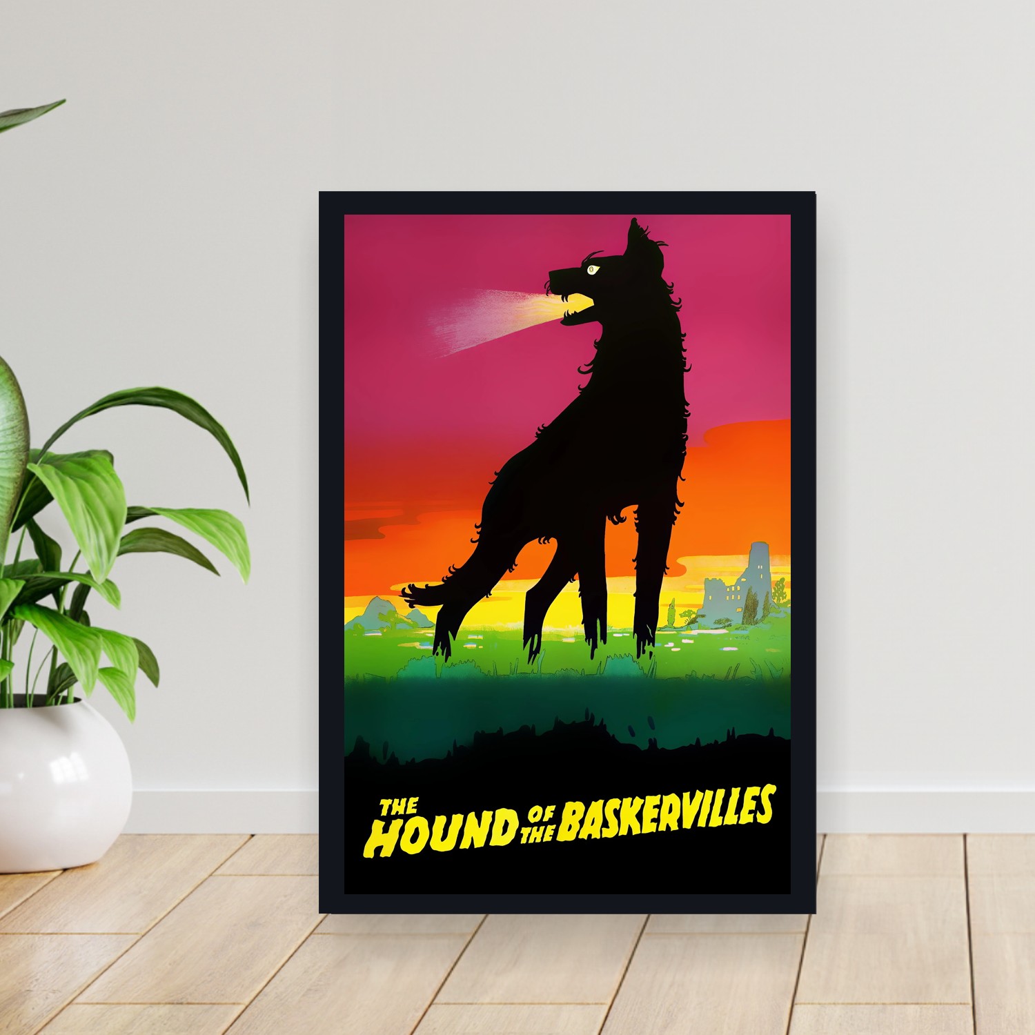Cuadro 30x40cm Pelicula - The Hound of the Baskervilles (1929)