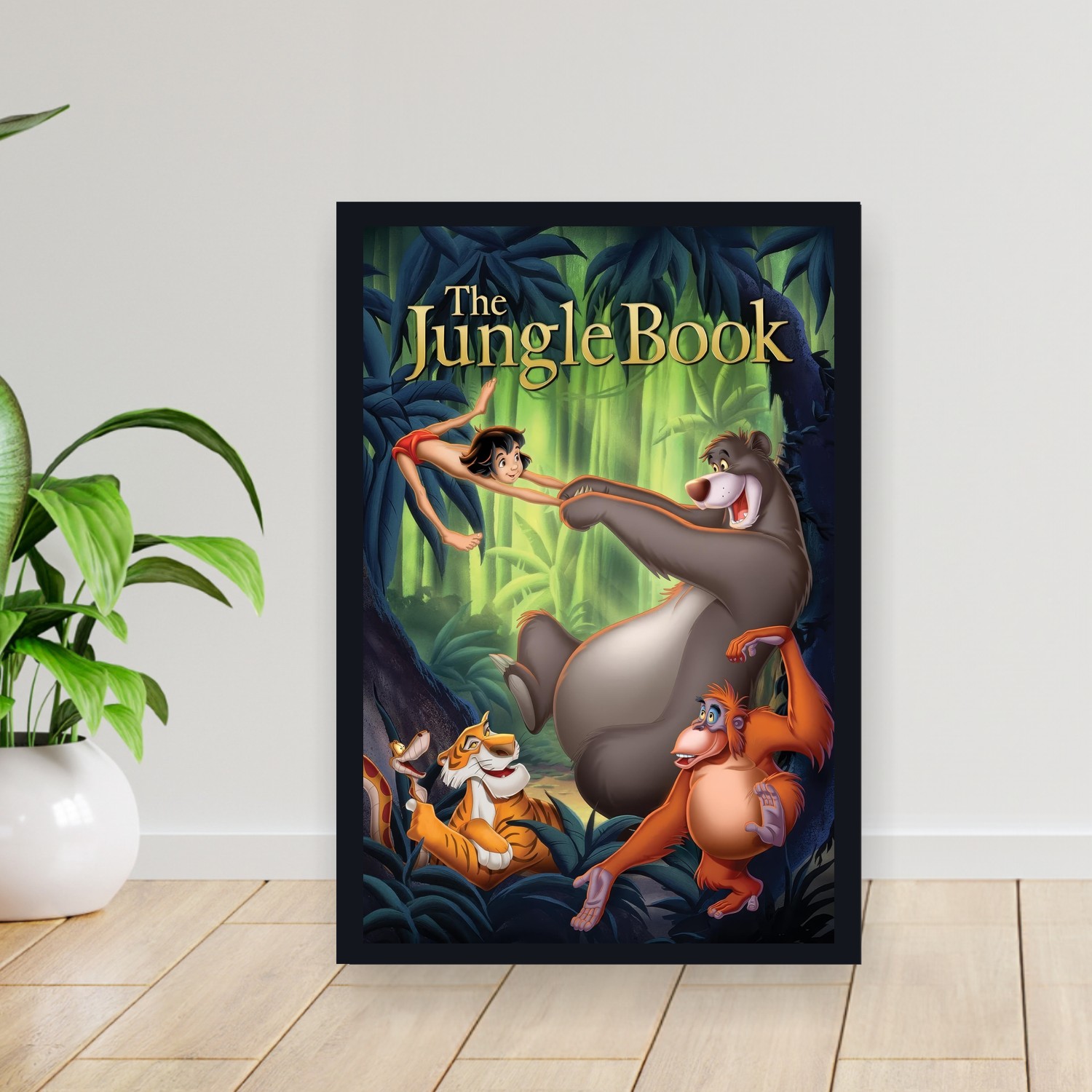 Cuadro 30x40cm Pelicula - The Jungle Book (1967)