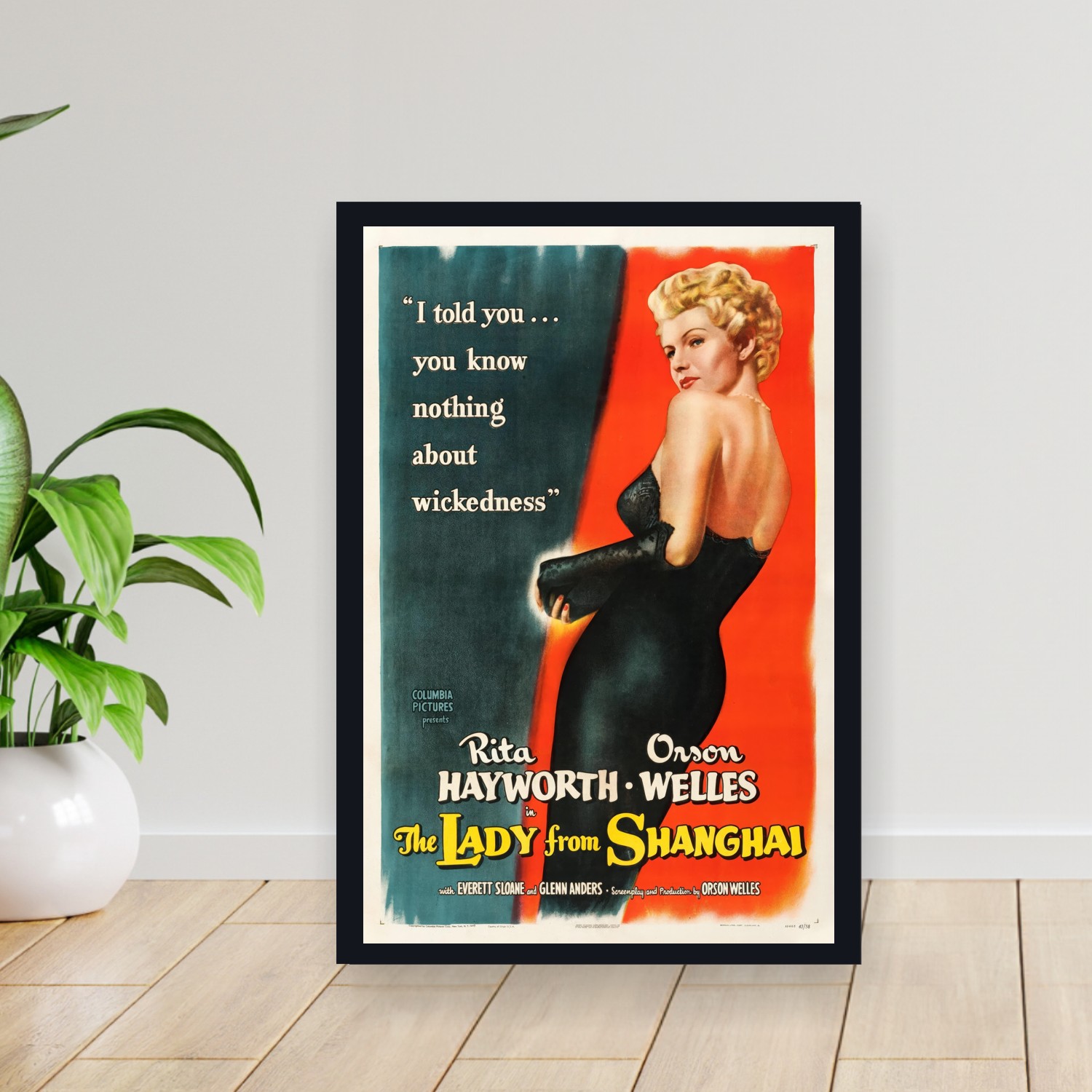 Cuadro 30x40cm Pelicula - The Lady from Shanghai (1947)