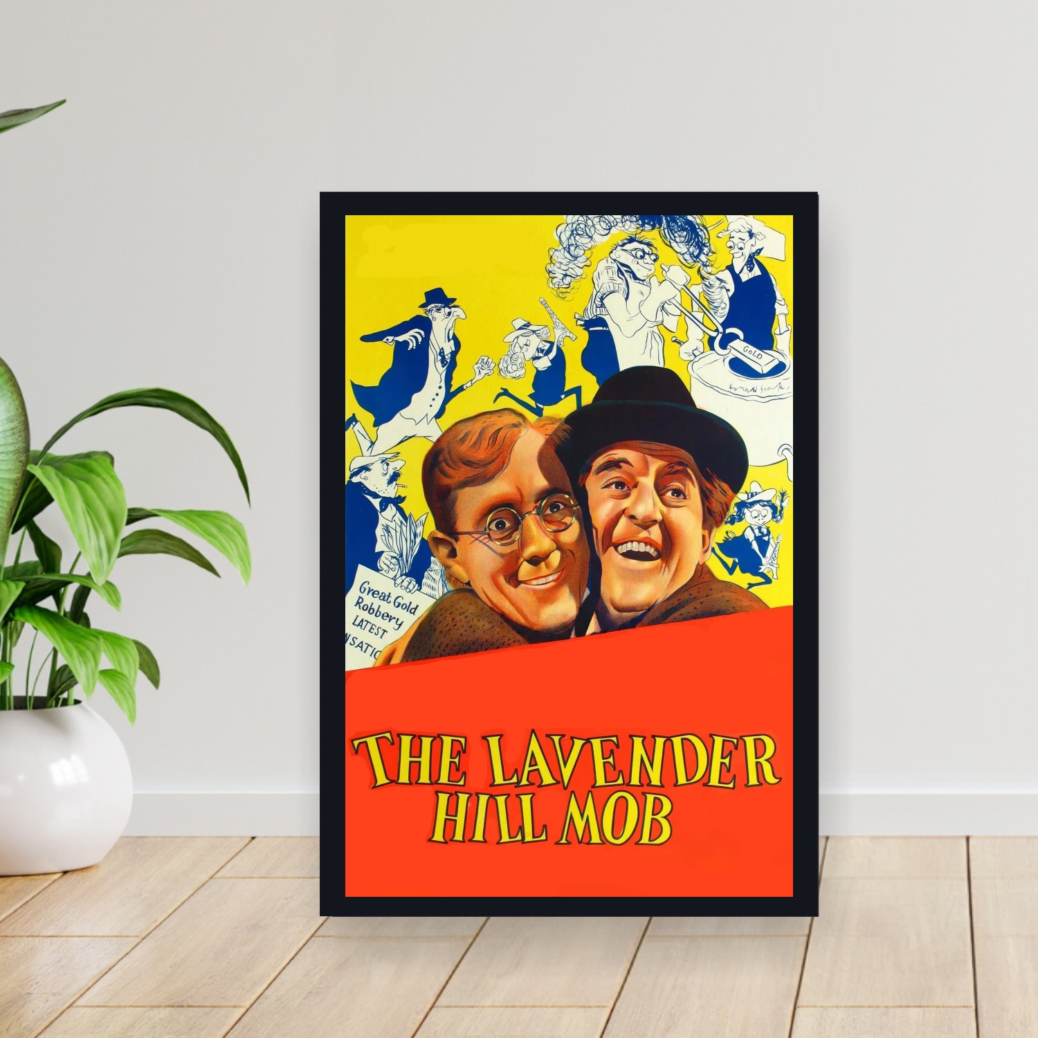 Cuadro 30x40cm Pelicula - The Lavender Hill Mob