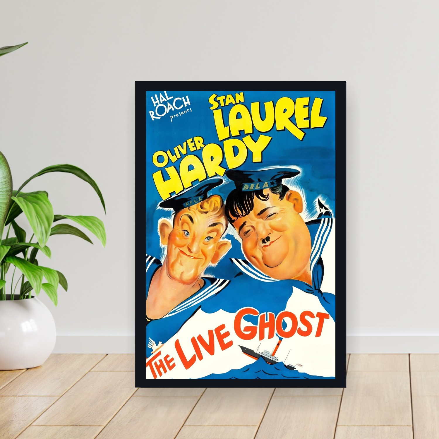 Cuadro 30x40cm Pelicula - The Live Ghost (1934)