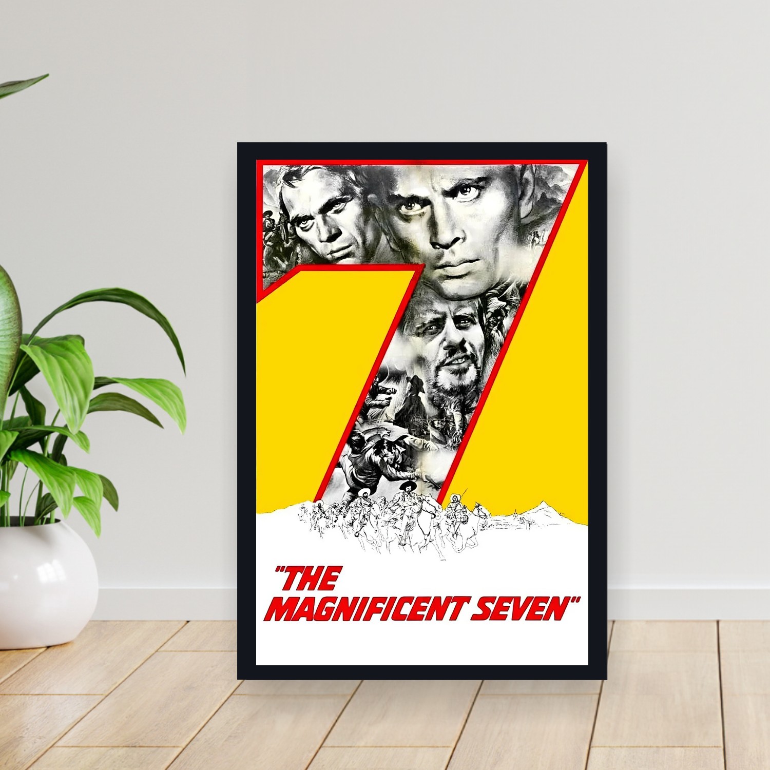 Cuadro 30x40cm Pelicula - The Magnificent Seven (1960)