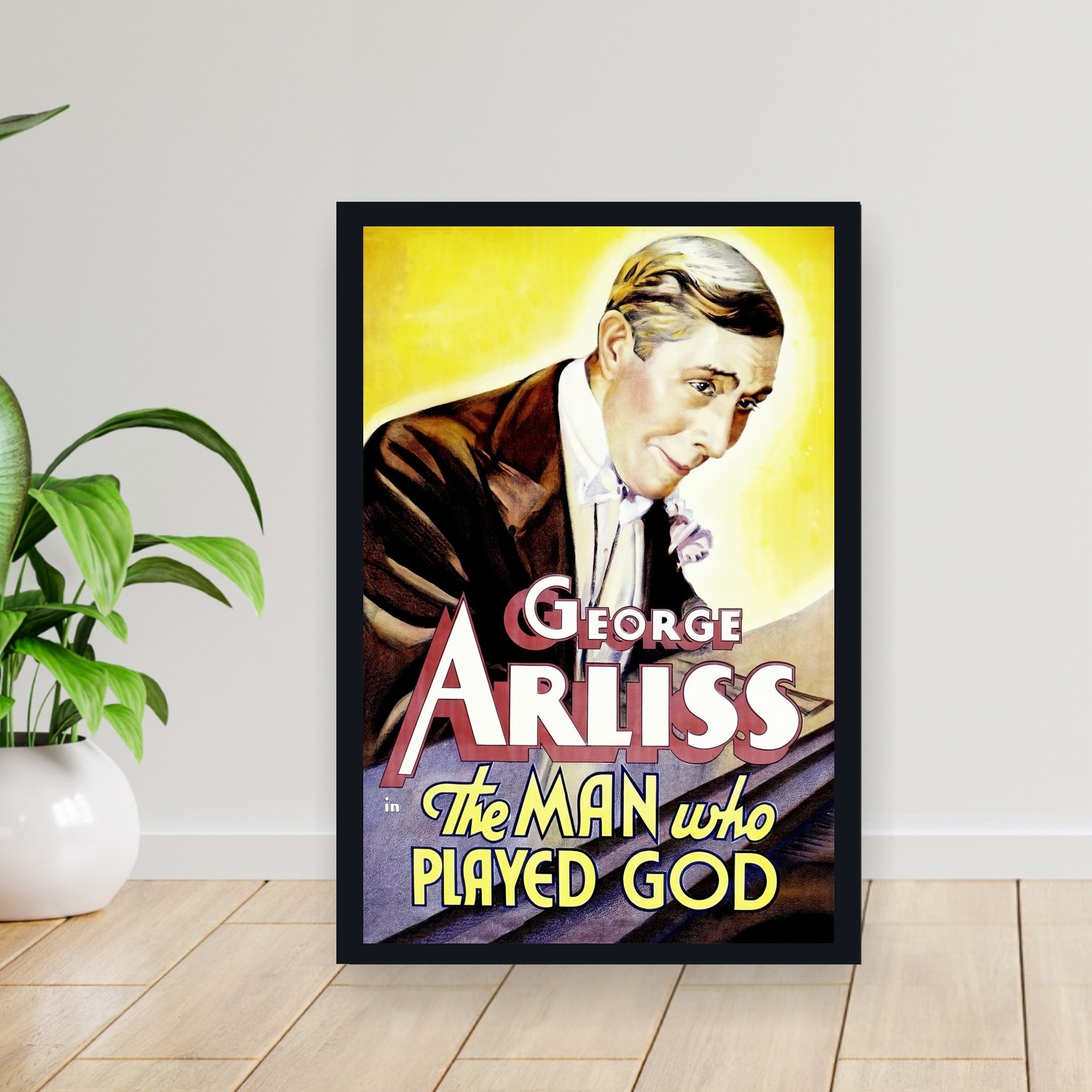 Cuadro 30x40cm Pelicula - The Man Who Played God (1932)
