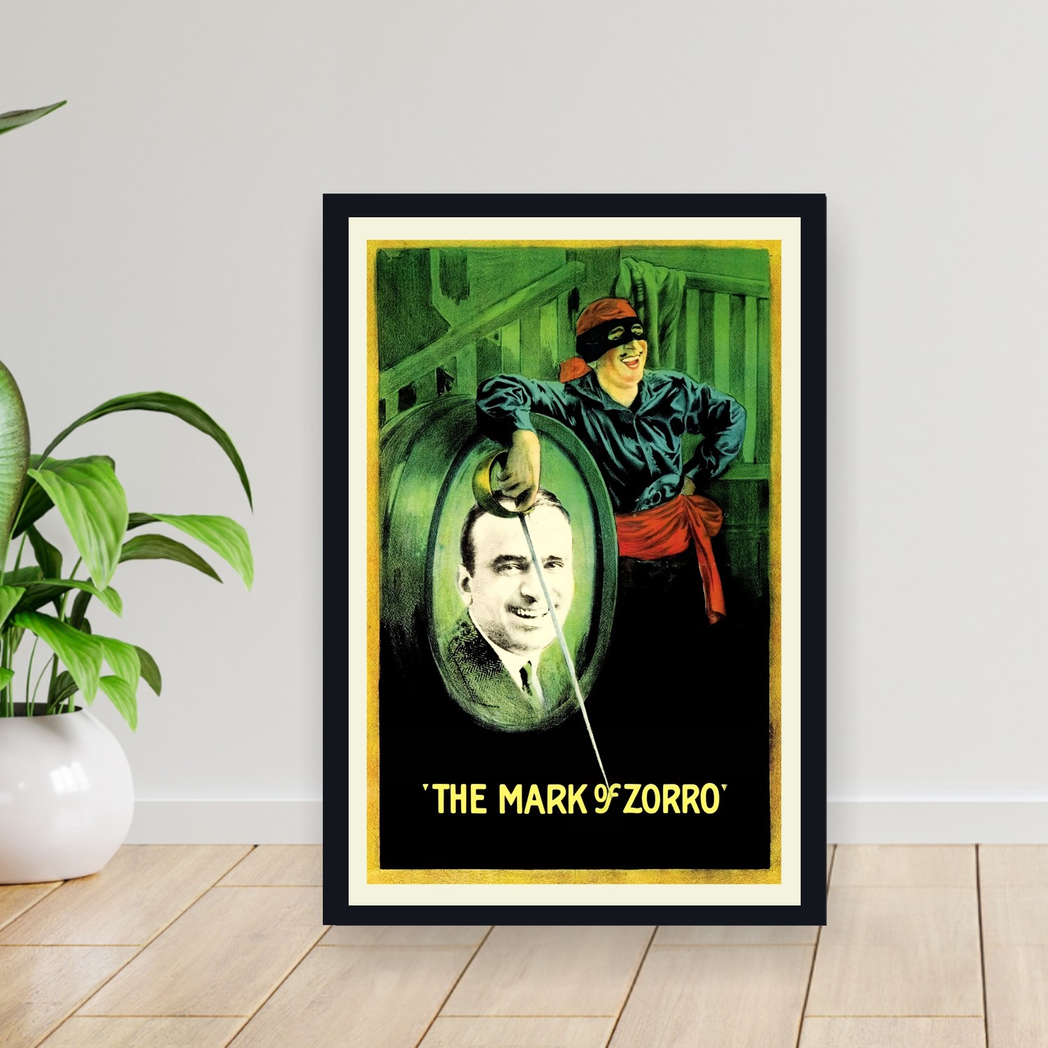 Cuadro 30x40cm Pelicula - The Mark of Zorro (1920)