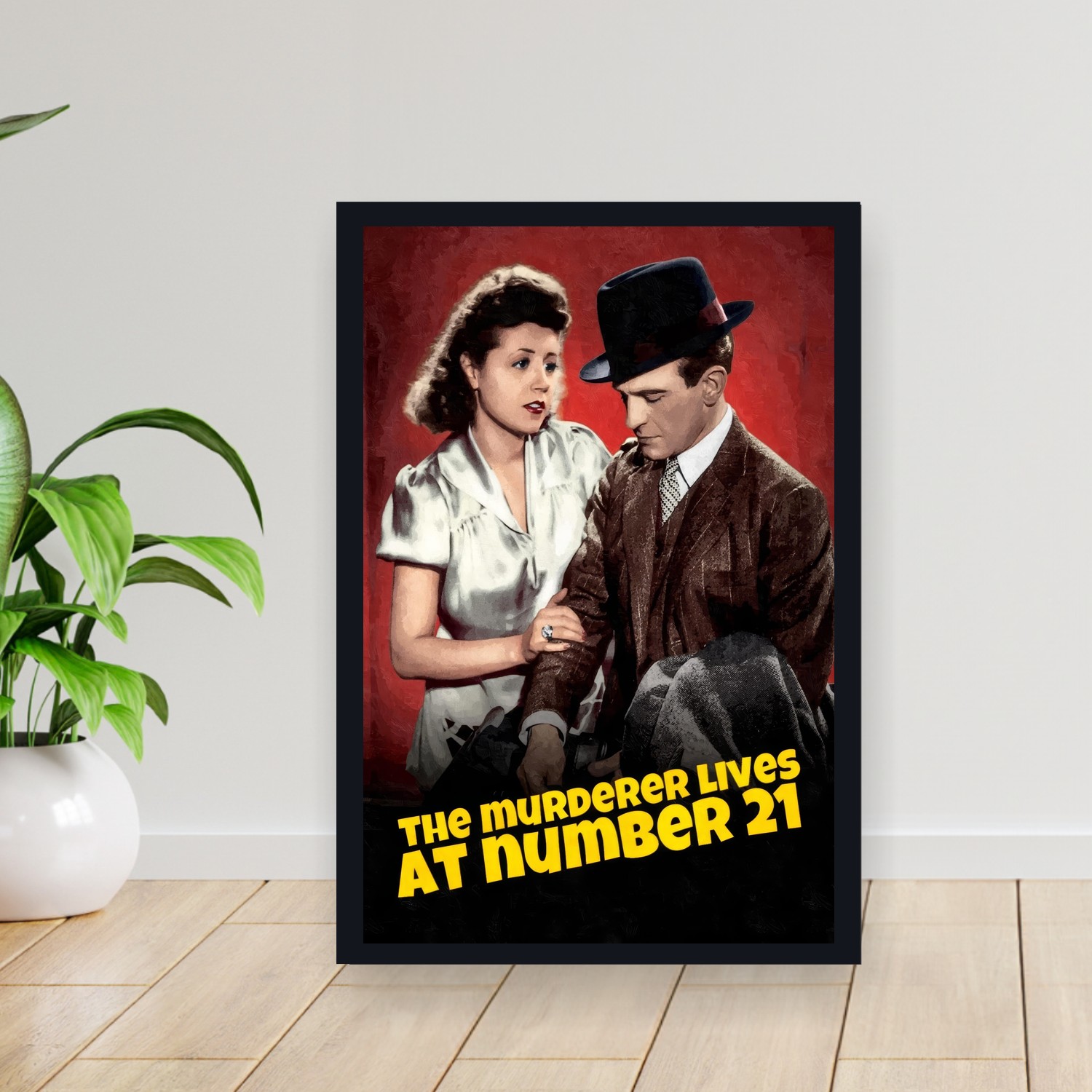 Cuadro 30x40cm Pelicula - The Murderer Lives at Number 21 (1942)
