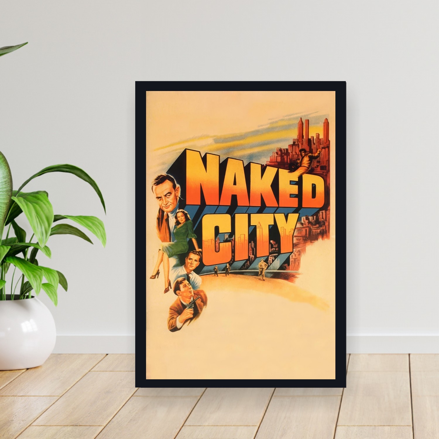 Cuadro 30x40cm Pelicula - The Naked City (1948)