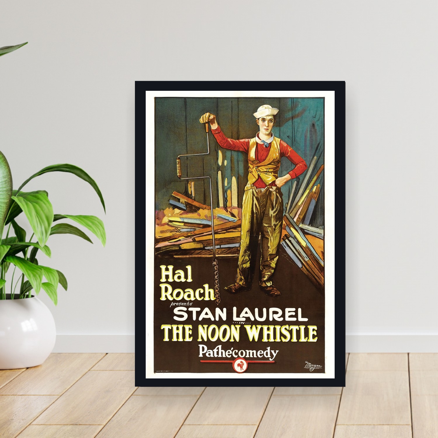 Cuadro 30x40cm Pelicula - The Noon Whistle (1923)