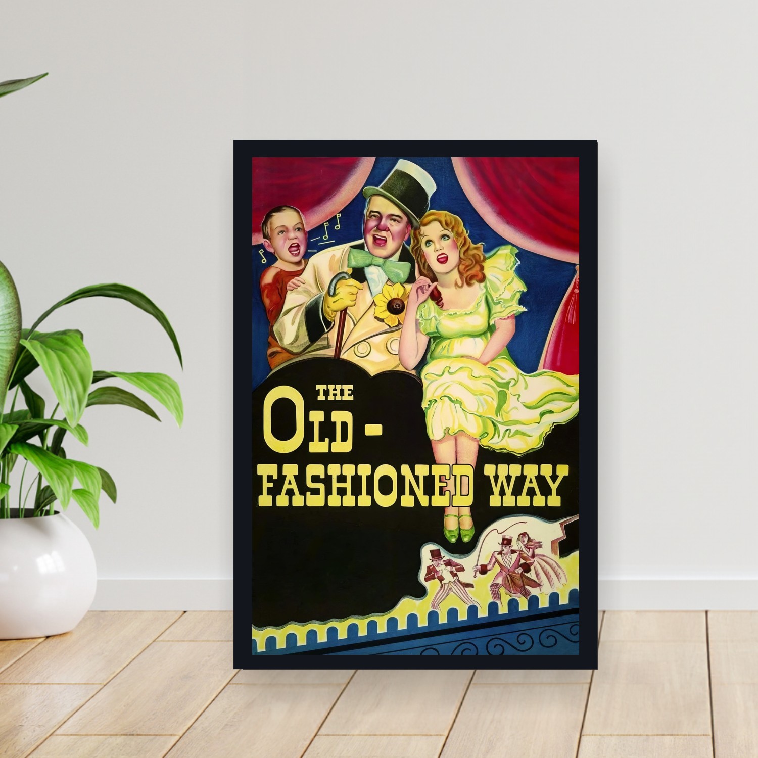 Cuadro 30x40cm Pelicula - The Old Fashioned Way (1934)