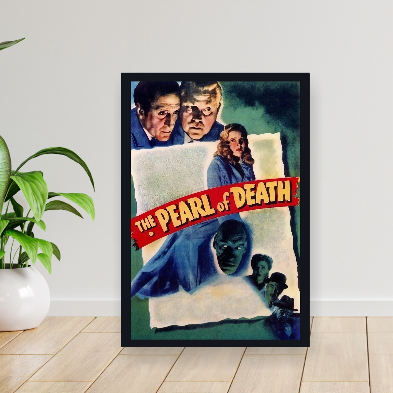 Cuadro 30x40cm Pelicula - The Pearl of Death (1944)