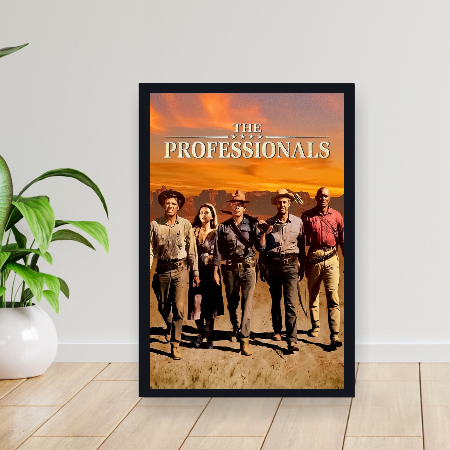 Cuadro 30x40cm Pelicula - The Professionals (1966)