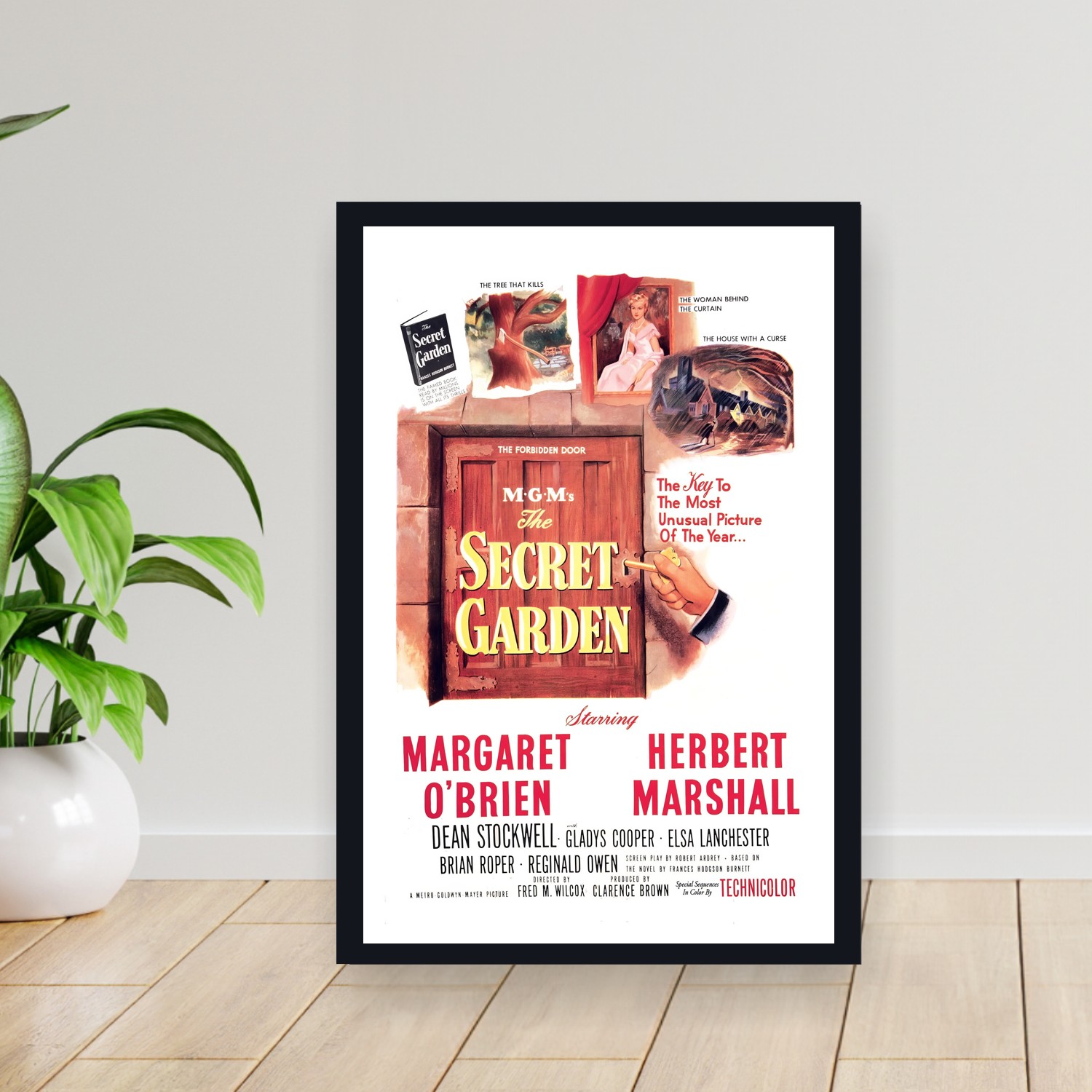Cuadro 30x40cm Pelicula - The Secret Garden (1949)