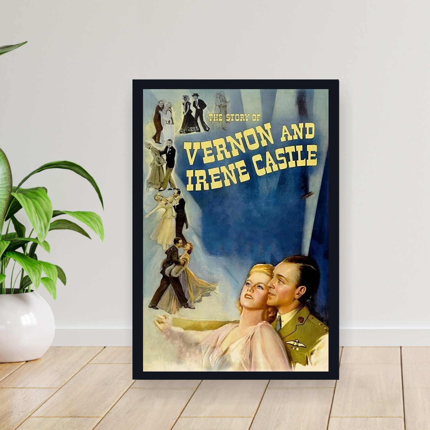 Cuadro 30x40cm Pelicula - The Story of Vernon and Irene Castle (1939)