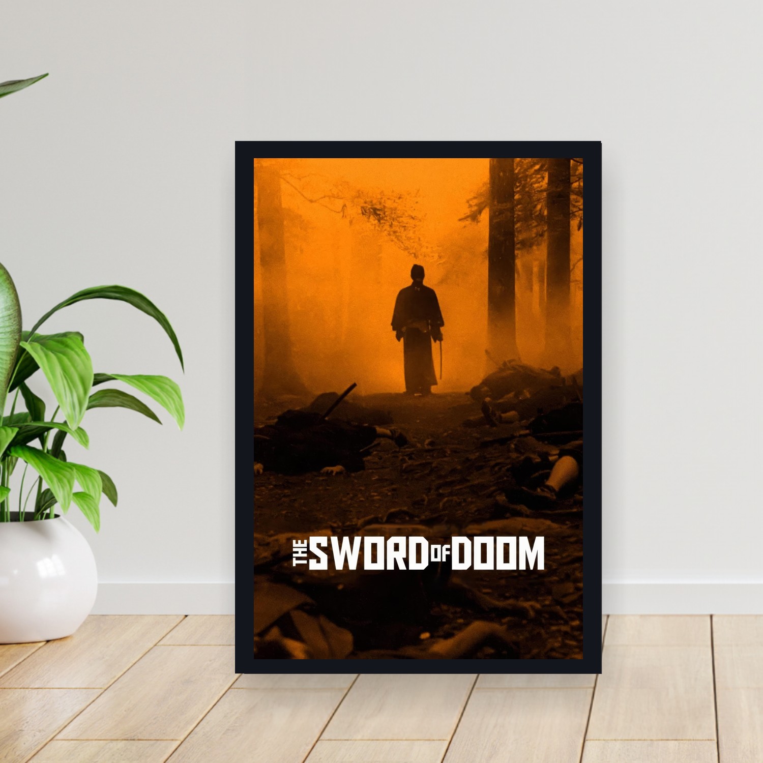 Cuadro 30x40cm Pelicula - The Sword of Doom (1966)