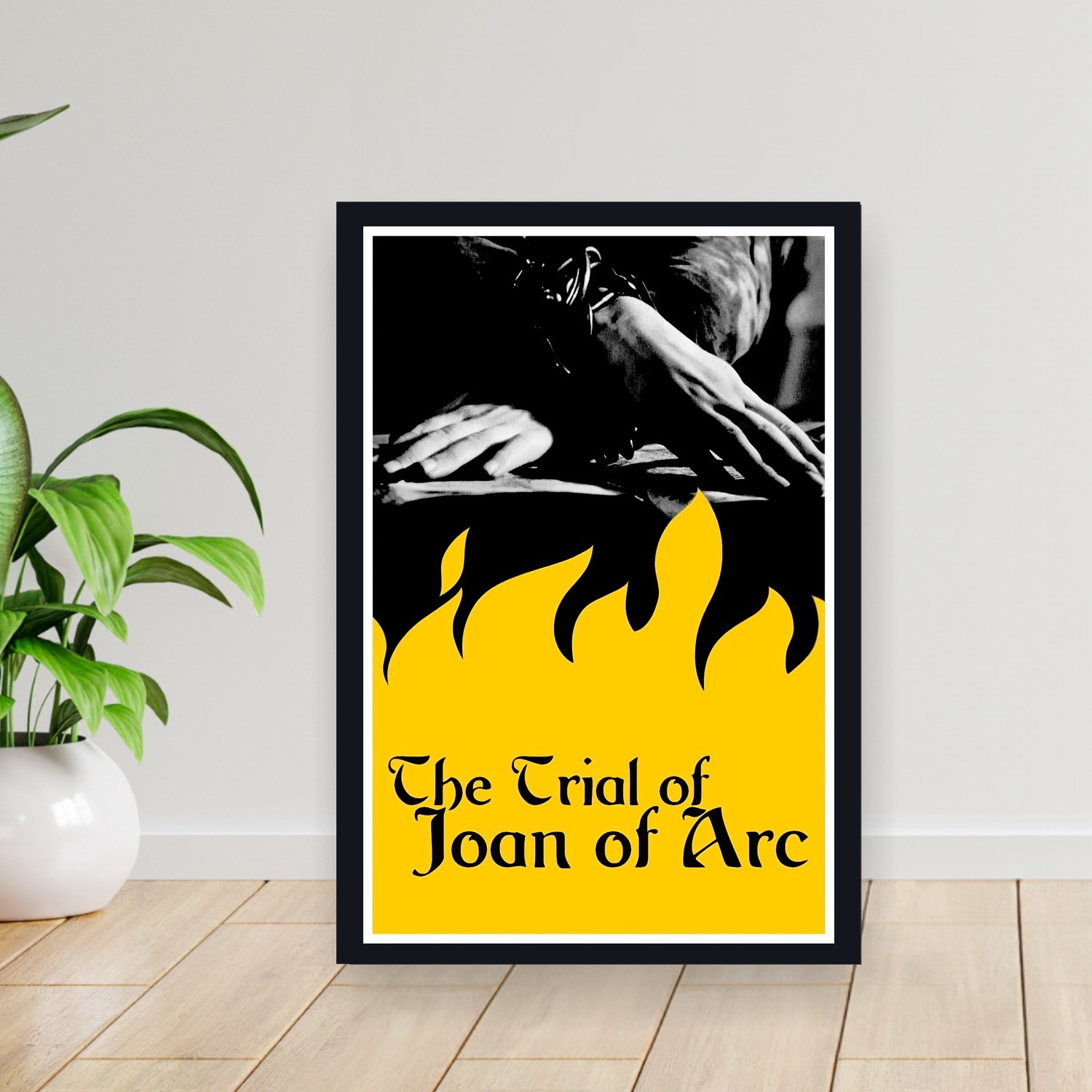 Cuadro 30x40cm Pelicula - The Trial of Joan of Arc (1963)