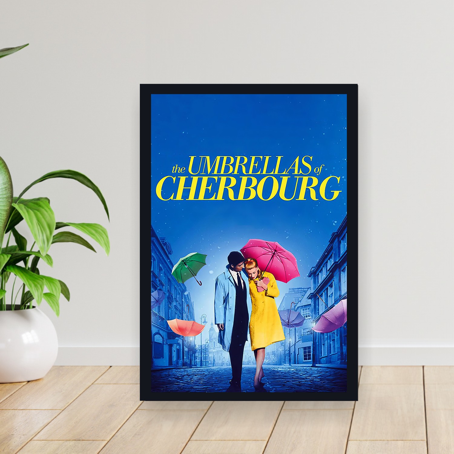 Cuadro 30x40cm Pelicula - The Umbrellas of Cherbourg (1964)