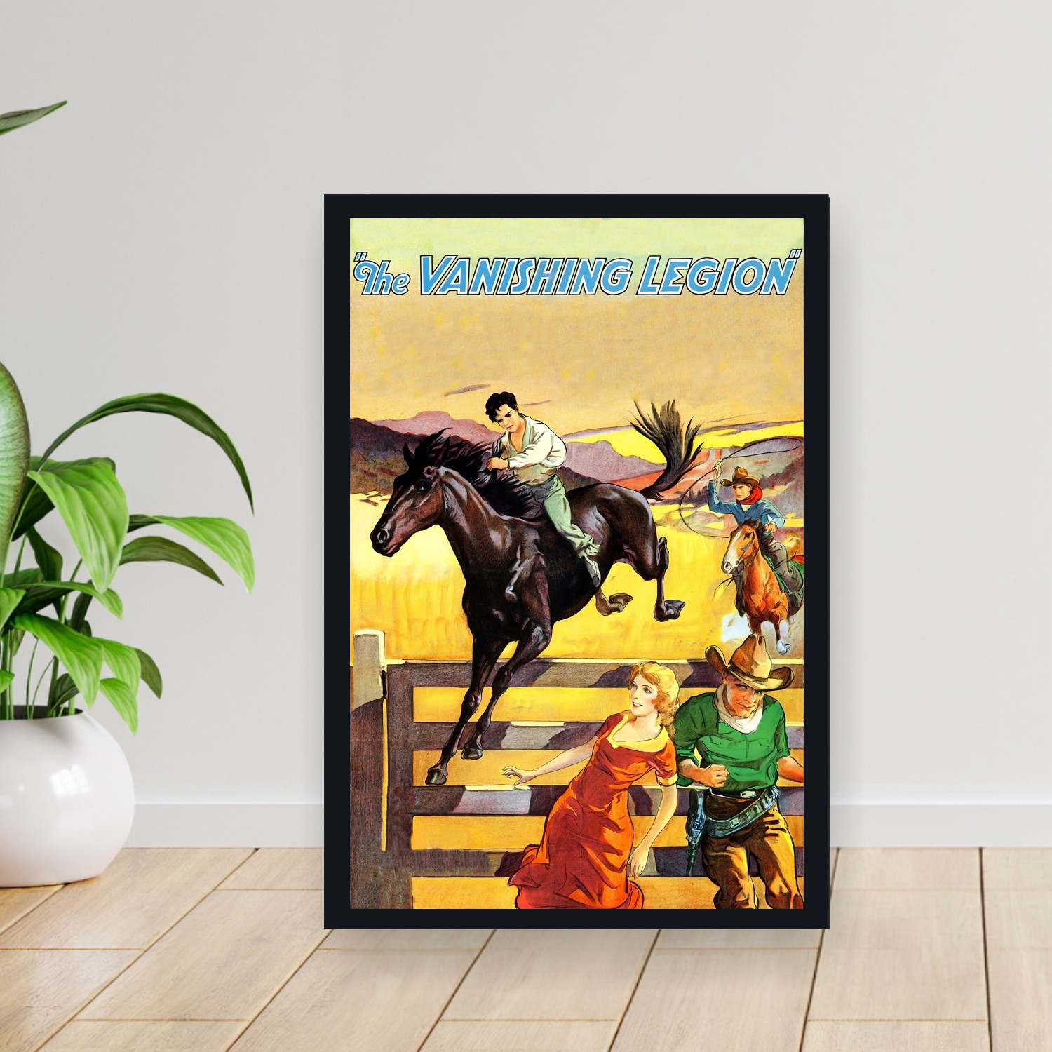Cuadro 30x40cm Pelicula - The Vanishing Legion (1931)