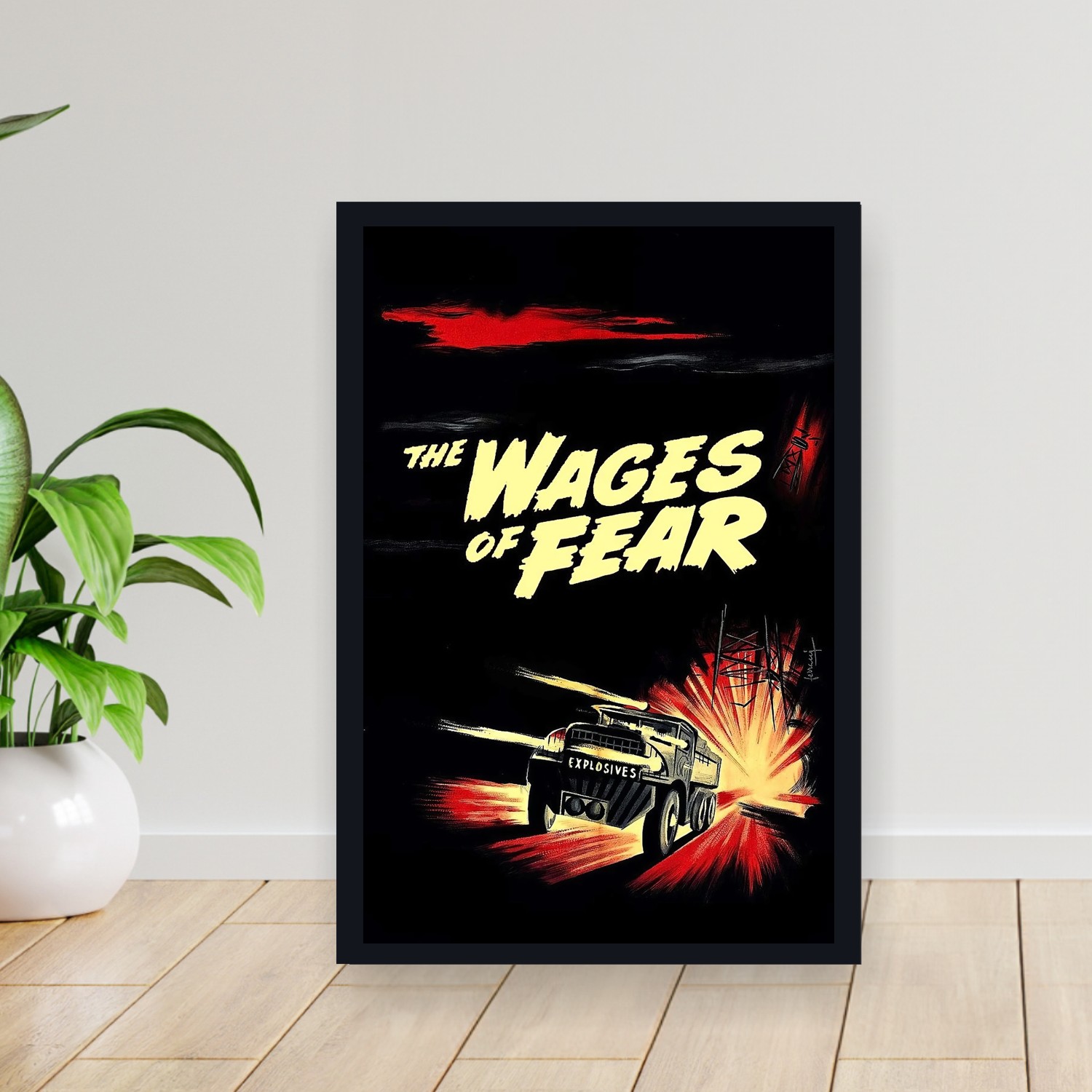 Cuadro 30x40cm Pelicula - The Wages of Fear (1953)
