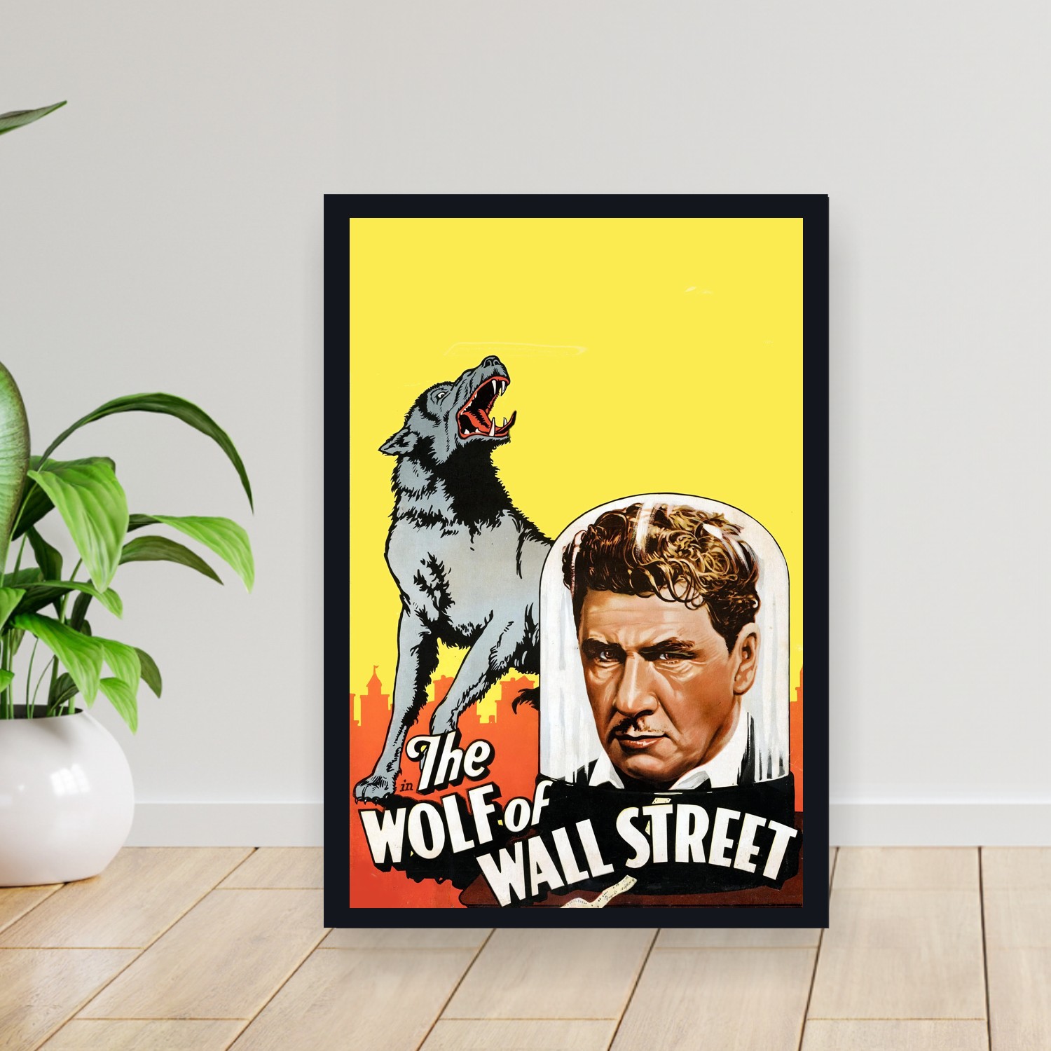 Cuadro 30x40cm Pelicula - The Wolf of Wall Street (1929)