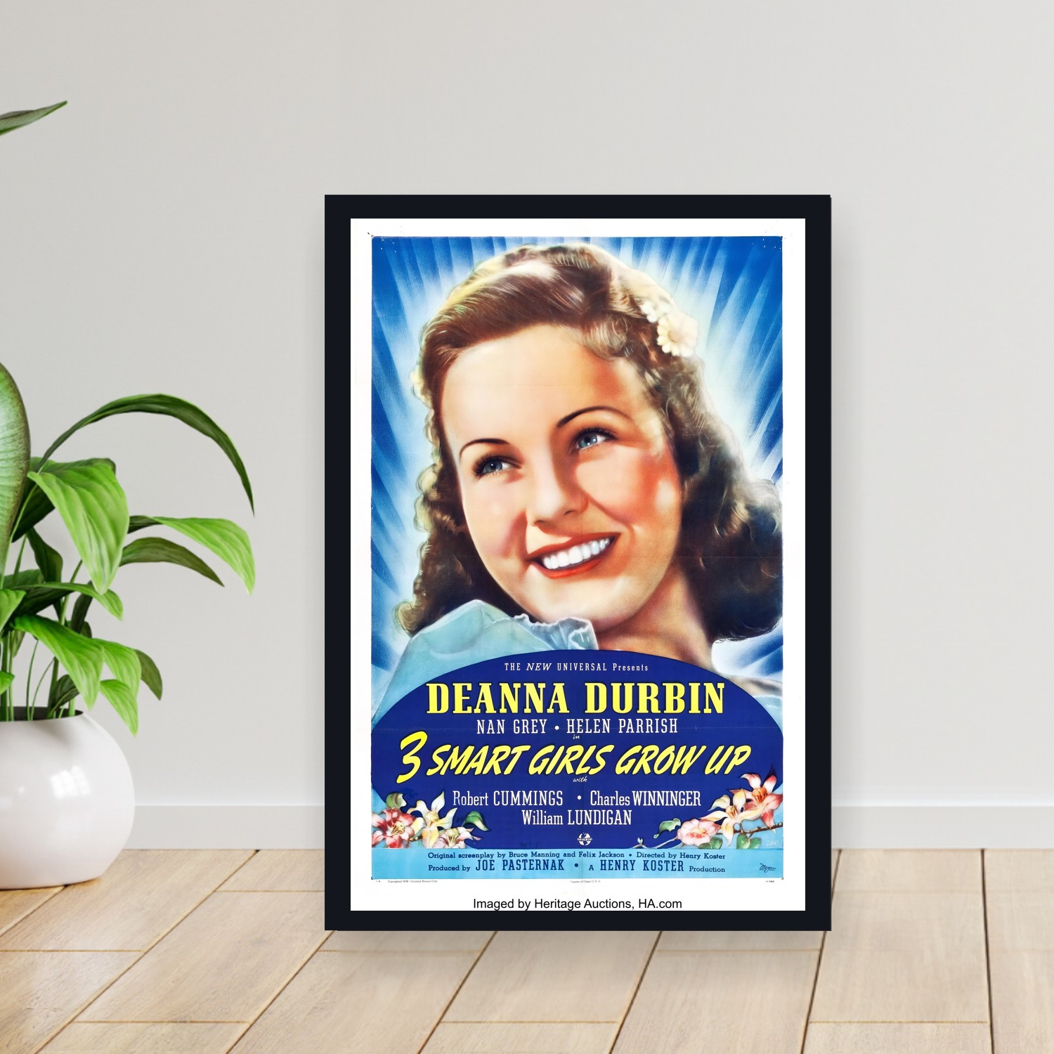 Cuadro 30x40cm Pelicula - Three Smart Girls Grow Up (1939)