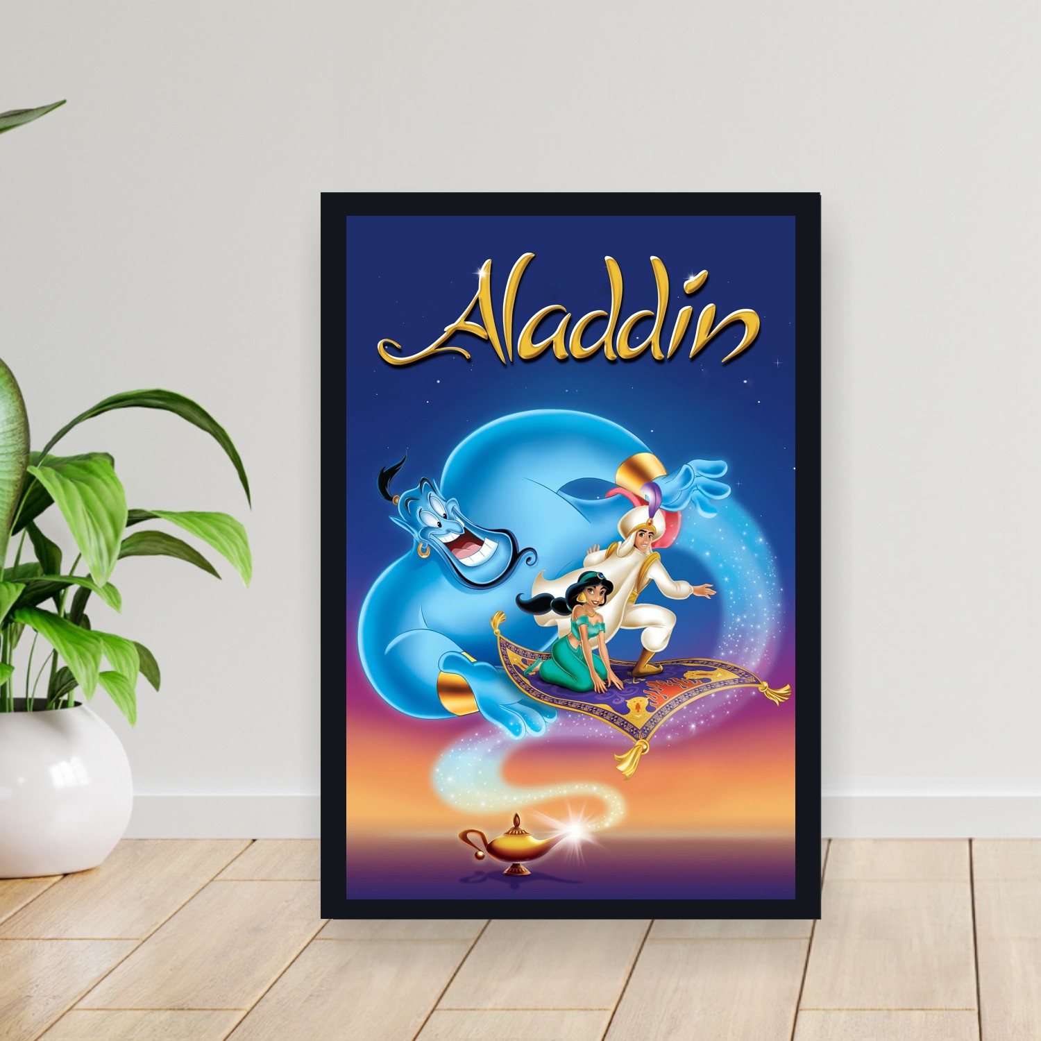 Cuadro 30x40cm Pelicula - Aladdin (1992)