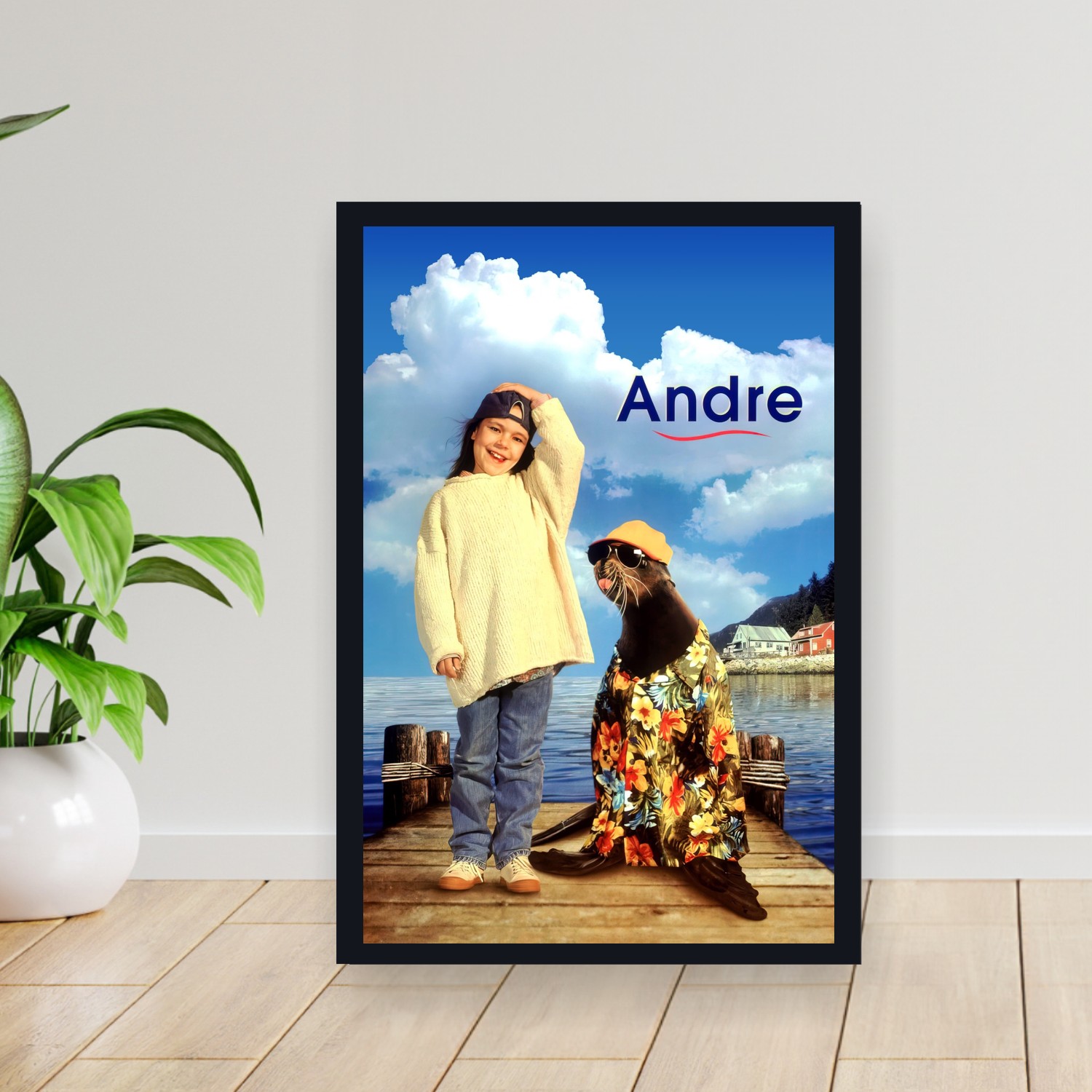 Cuadro 30x40cm Pelicula - Andre (1994)