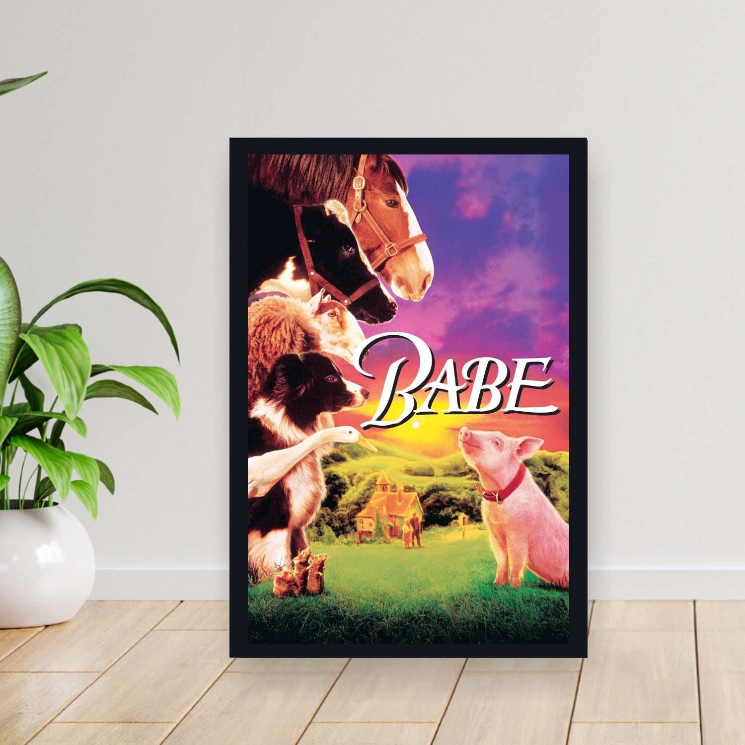 Cuadro 30x40cm Pelicula - Babe (1995)