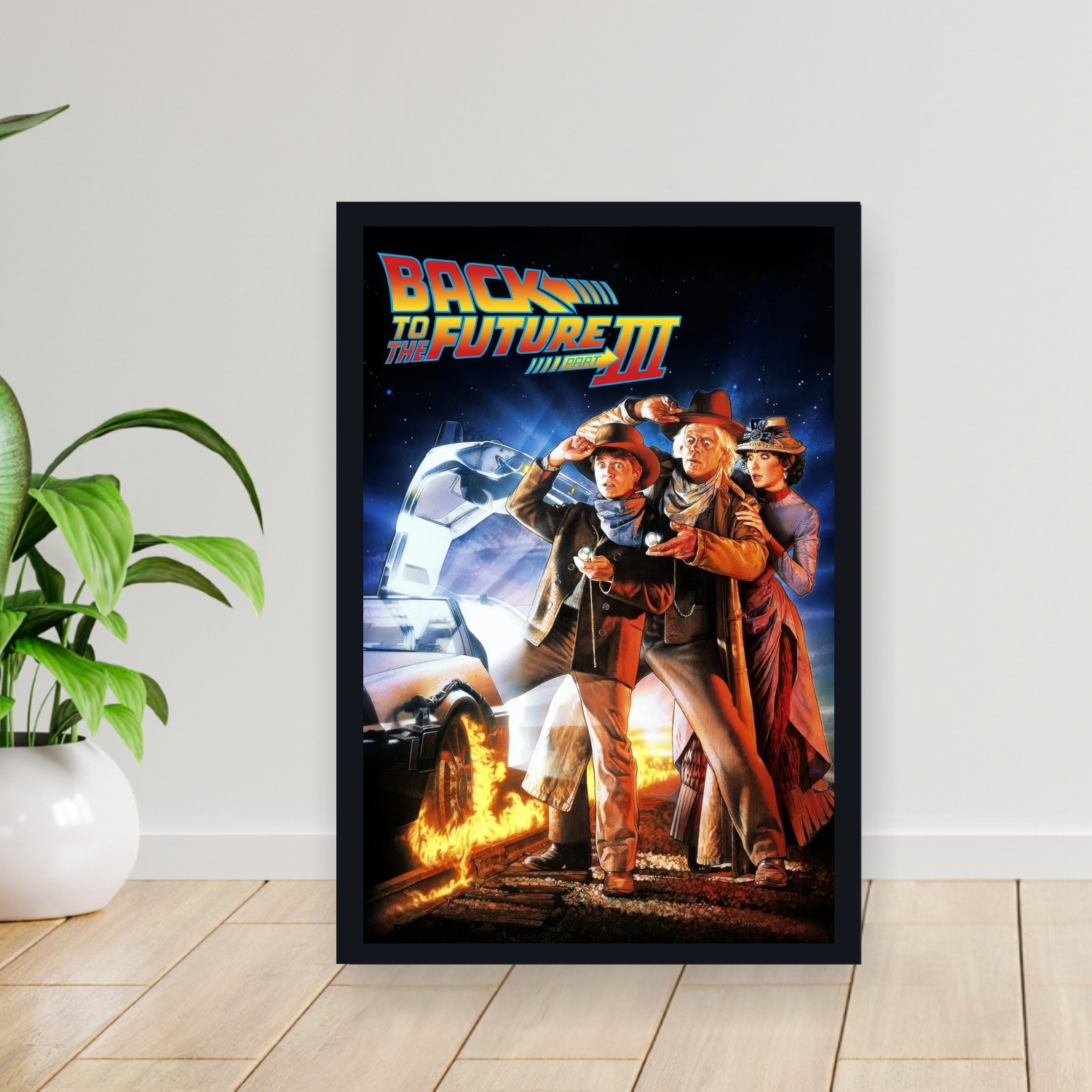 Cuadro 30x40cm Pelicula - Back to the Future Part III (1990)