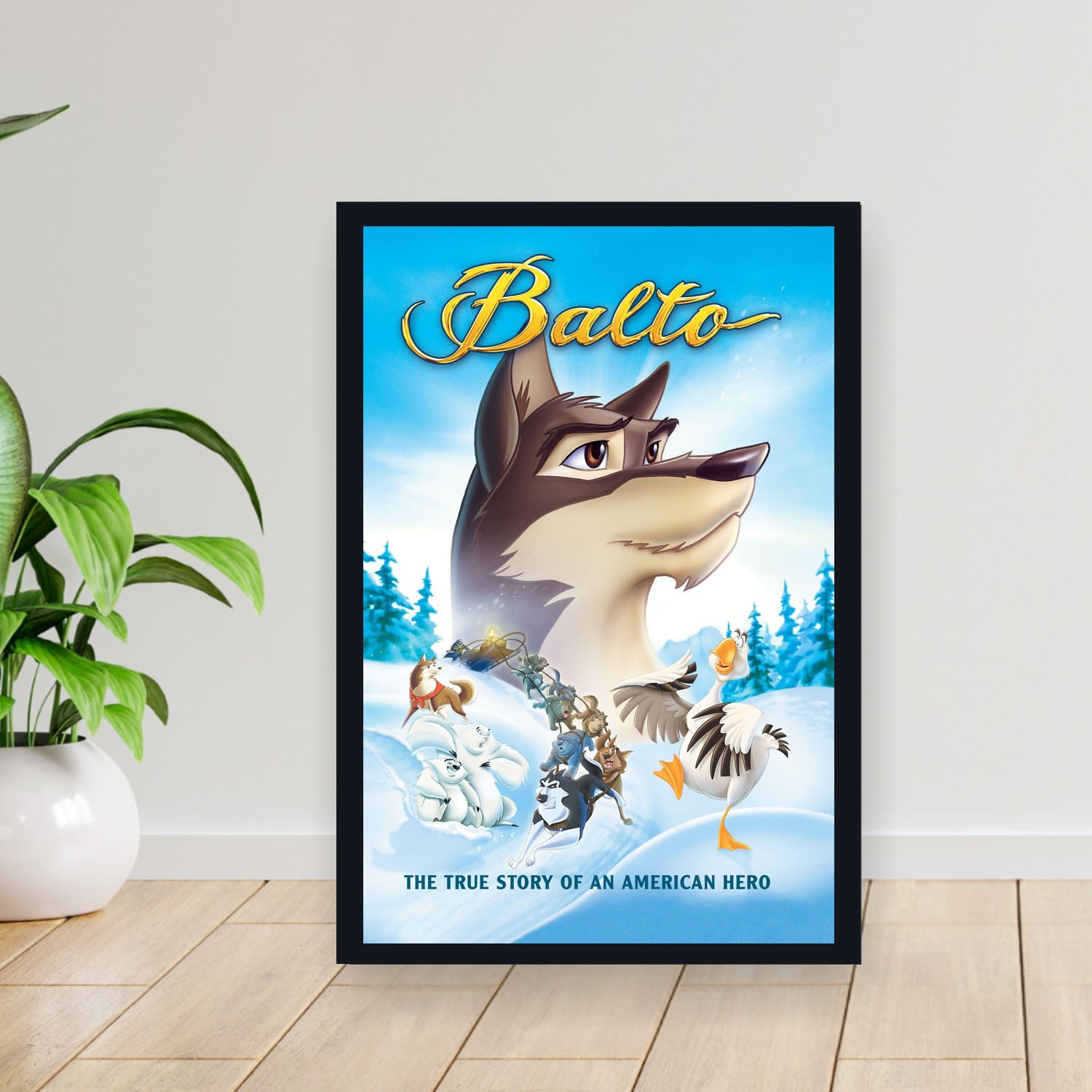 Cuadro 30x40cm Pelicula - Balto (1995)