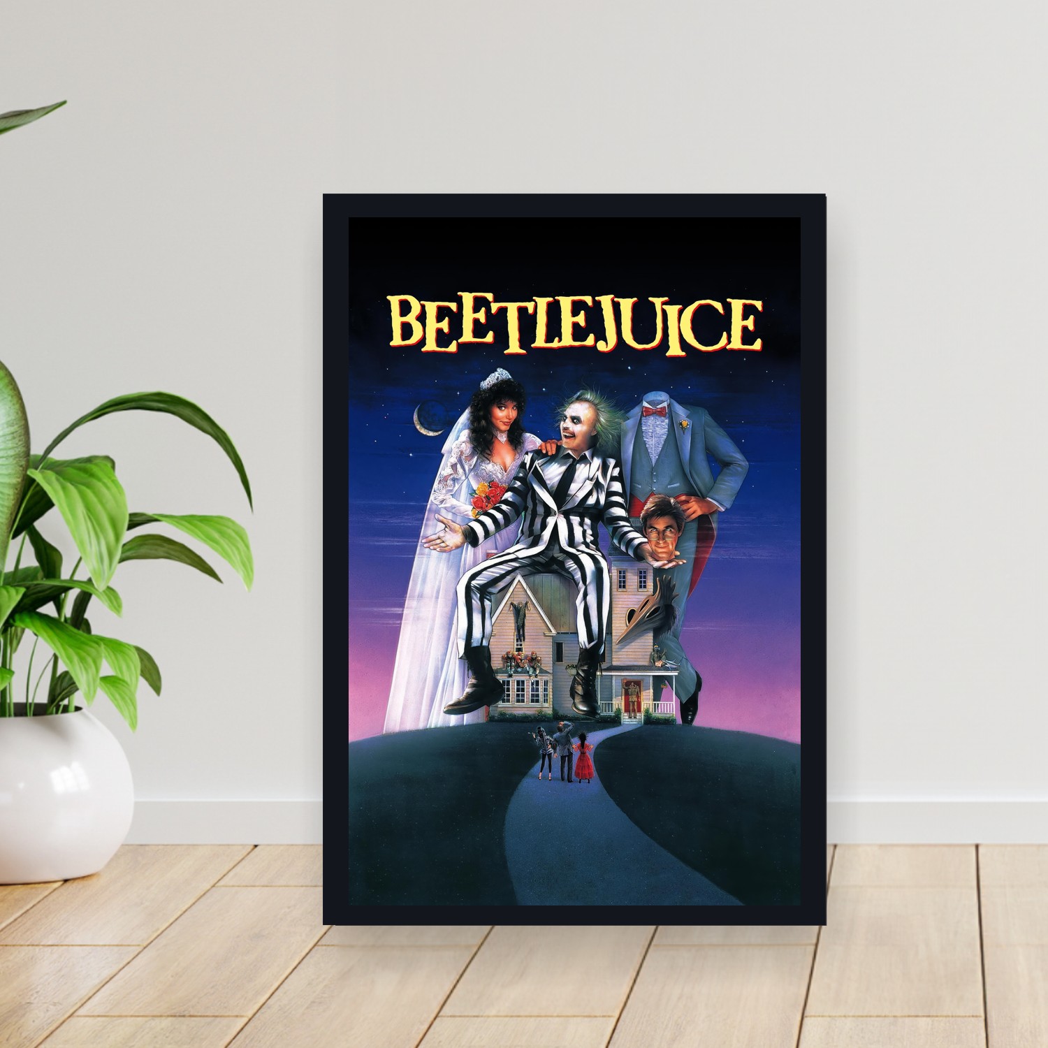 Cuadro 30x40cm Pelicula - Beetlejuice (1988)