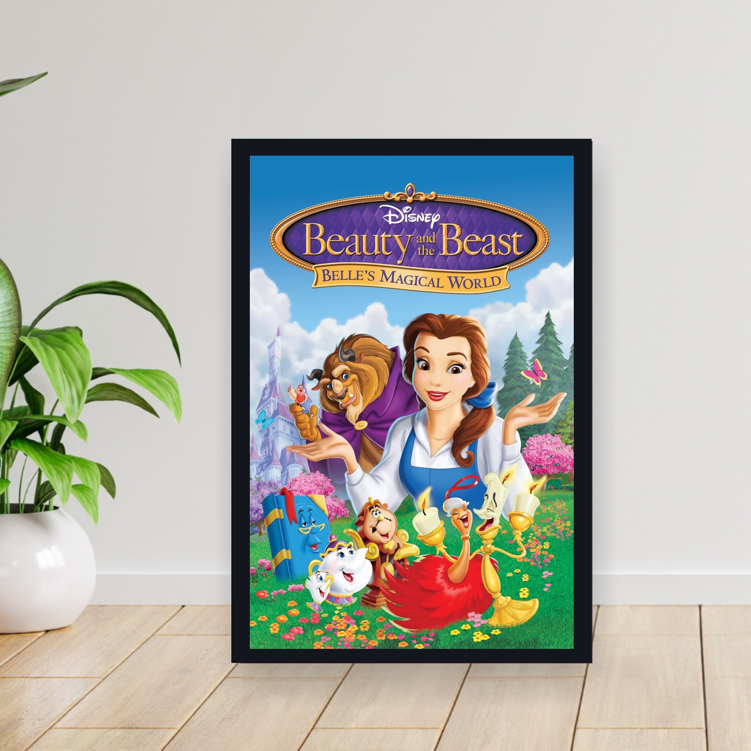 Cuadro 30x40cm Pelicula - Belle_s Magical World (1998)
