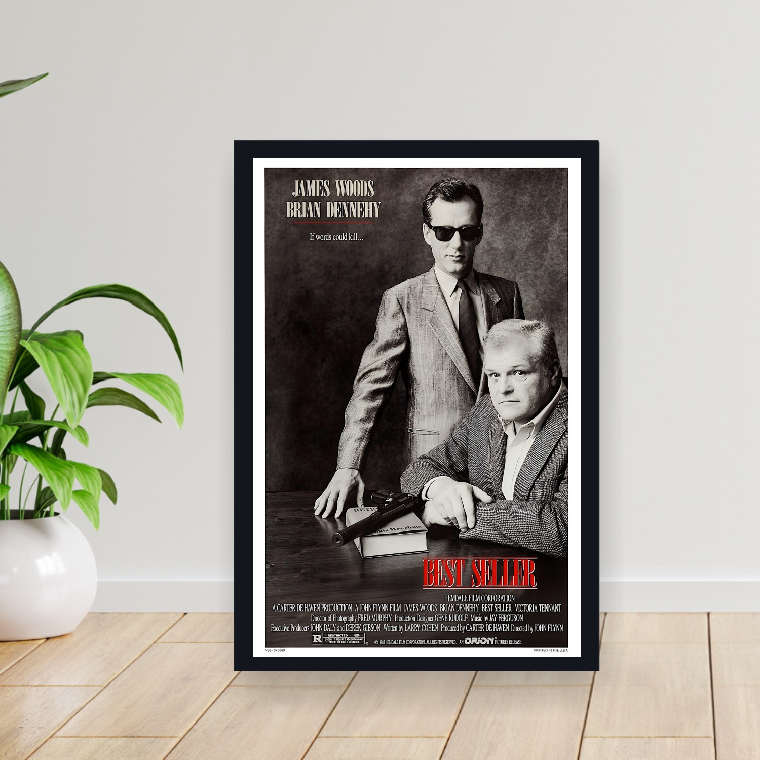 Cuadro 30x40cm Pelicula - Best Seller (1987)
