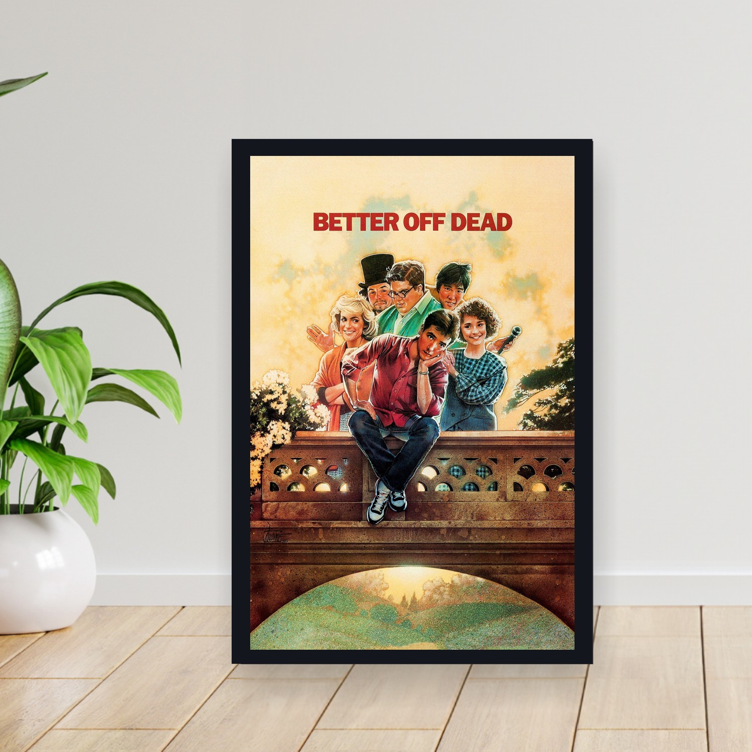 Cuadro 30x40cm Pelicula - Better Off Dead... (1985)