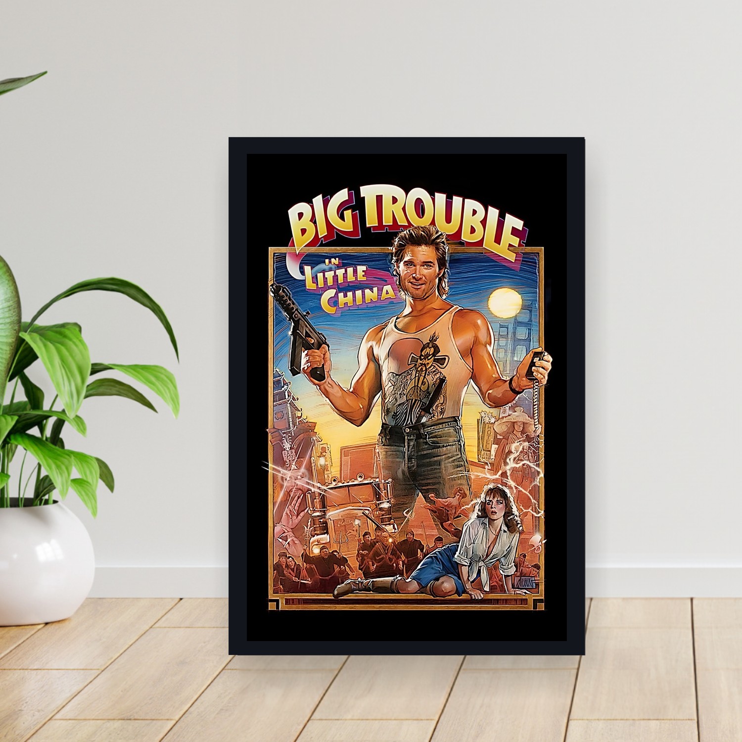 Cuadro 30x40cm Pelicula - Big Trouble in Little China (1986)