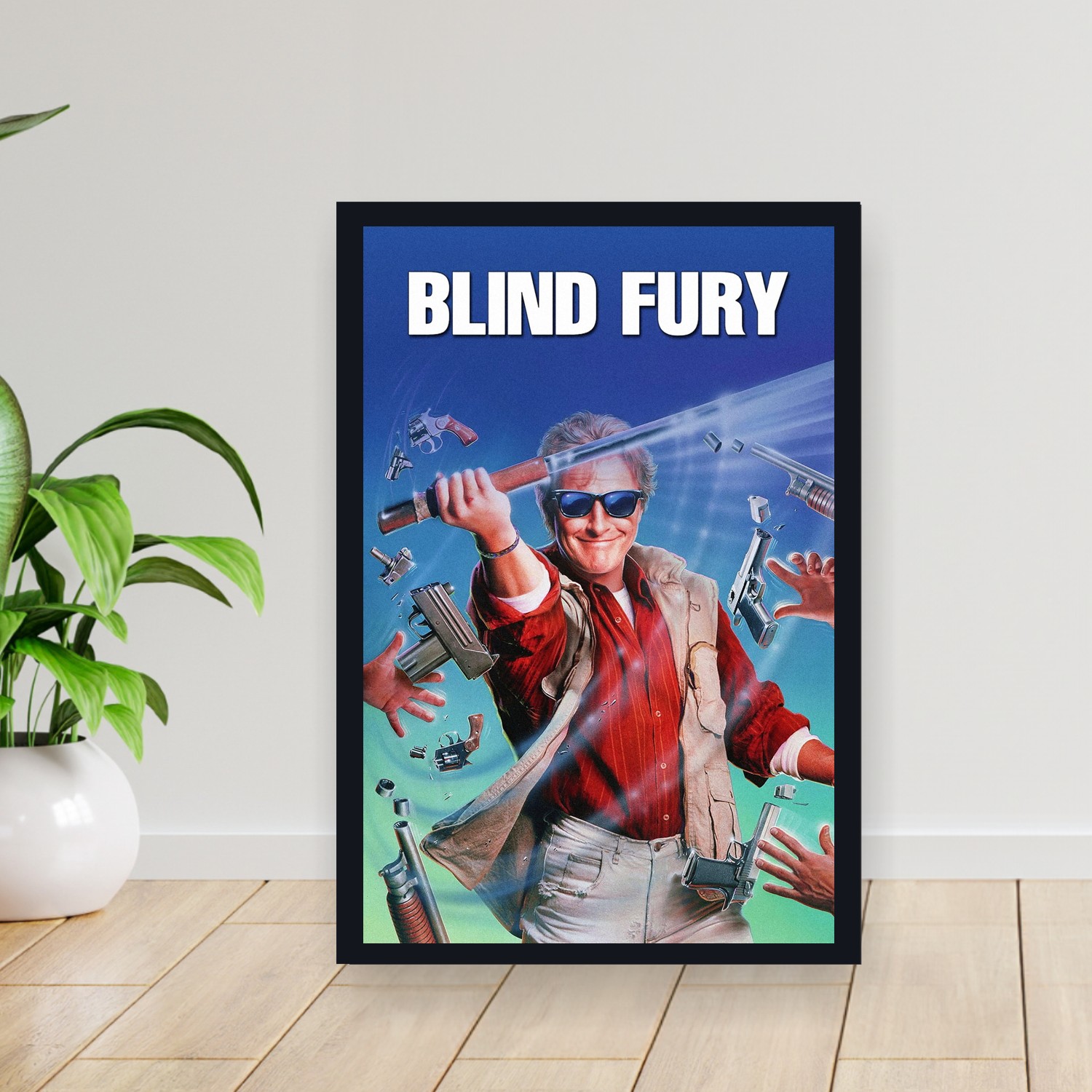 Cuadro 30x40cm Pelicula - Blind Fury (1989)