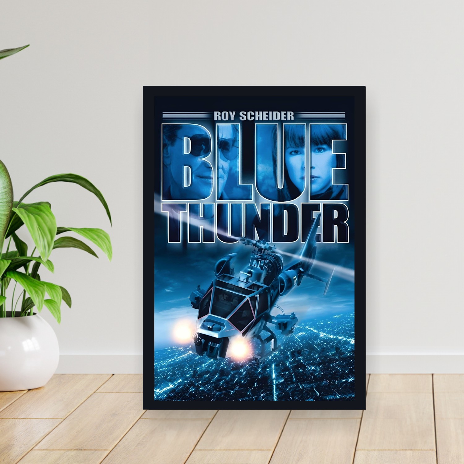 Cuadro 30x40cm Pelicula - Blue Thunder (1983)