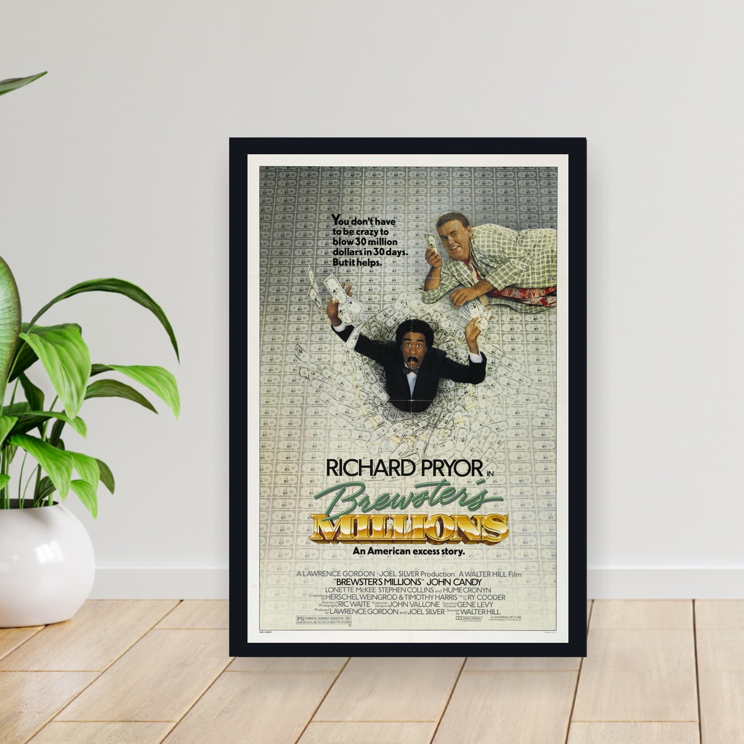 Cuadro 30x40cm Pelicula - Brewster_s Millions (1985)