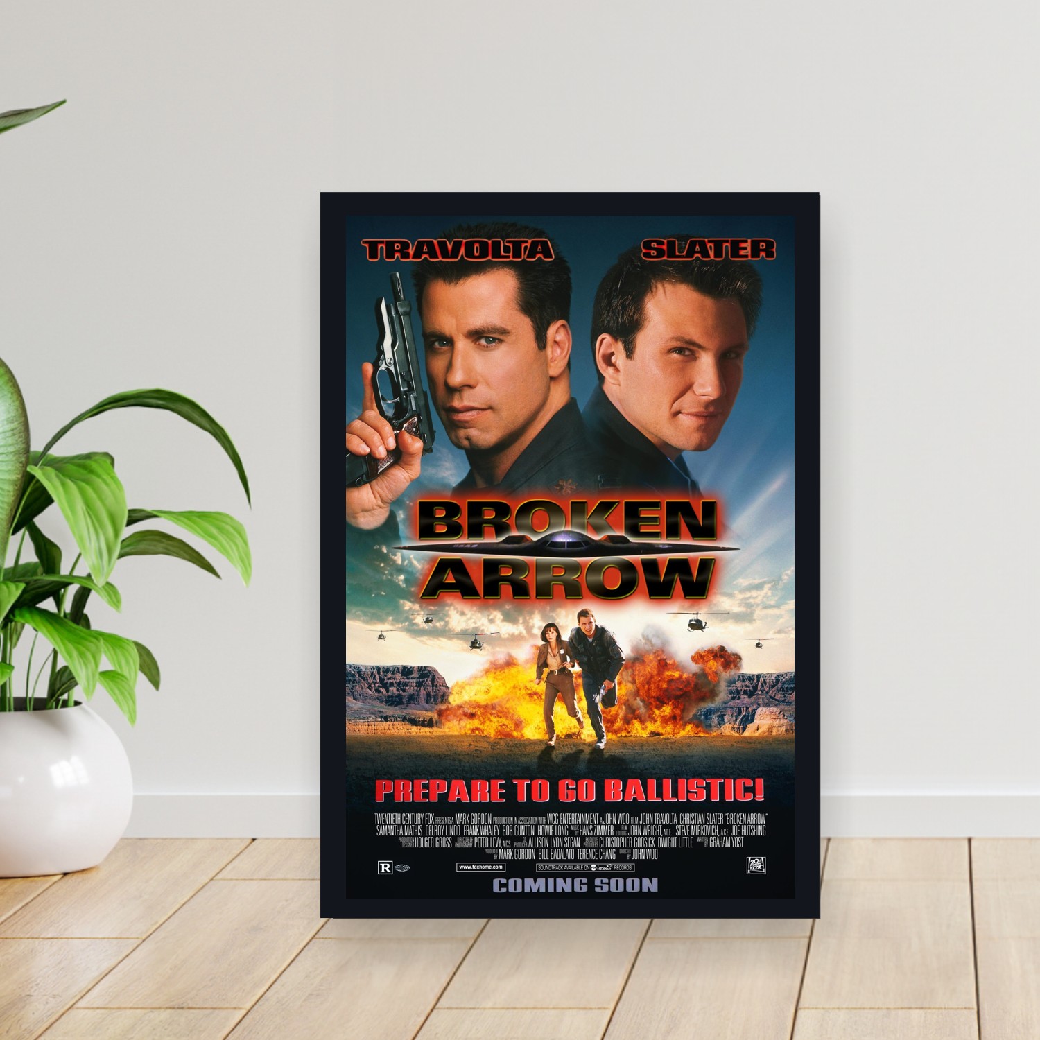Cuadro 30x40cm Pelicula - Broken Arrow (1996)