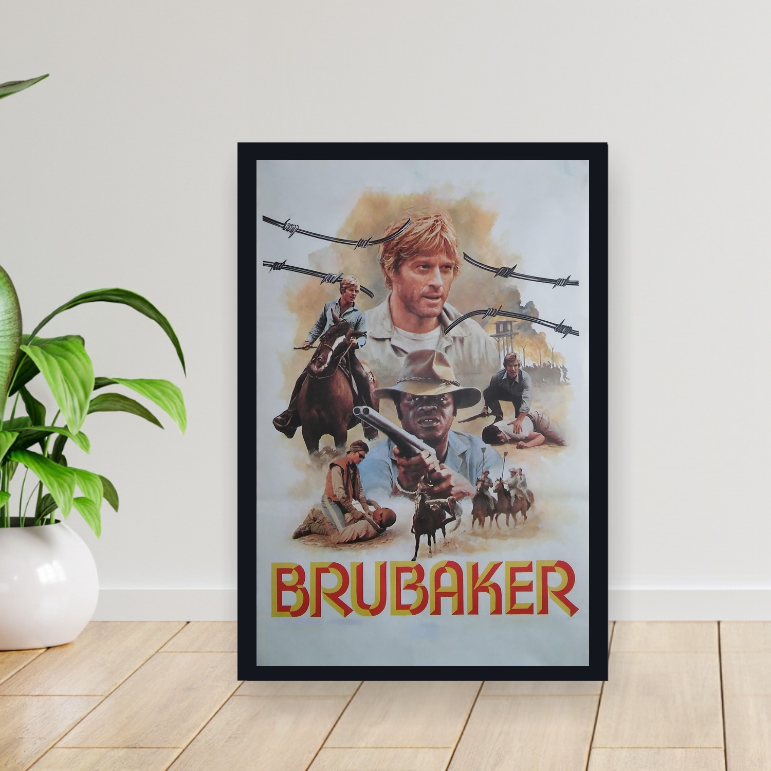 Cuadro 30x40cm Pelicula - Brubaker (1980)