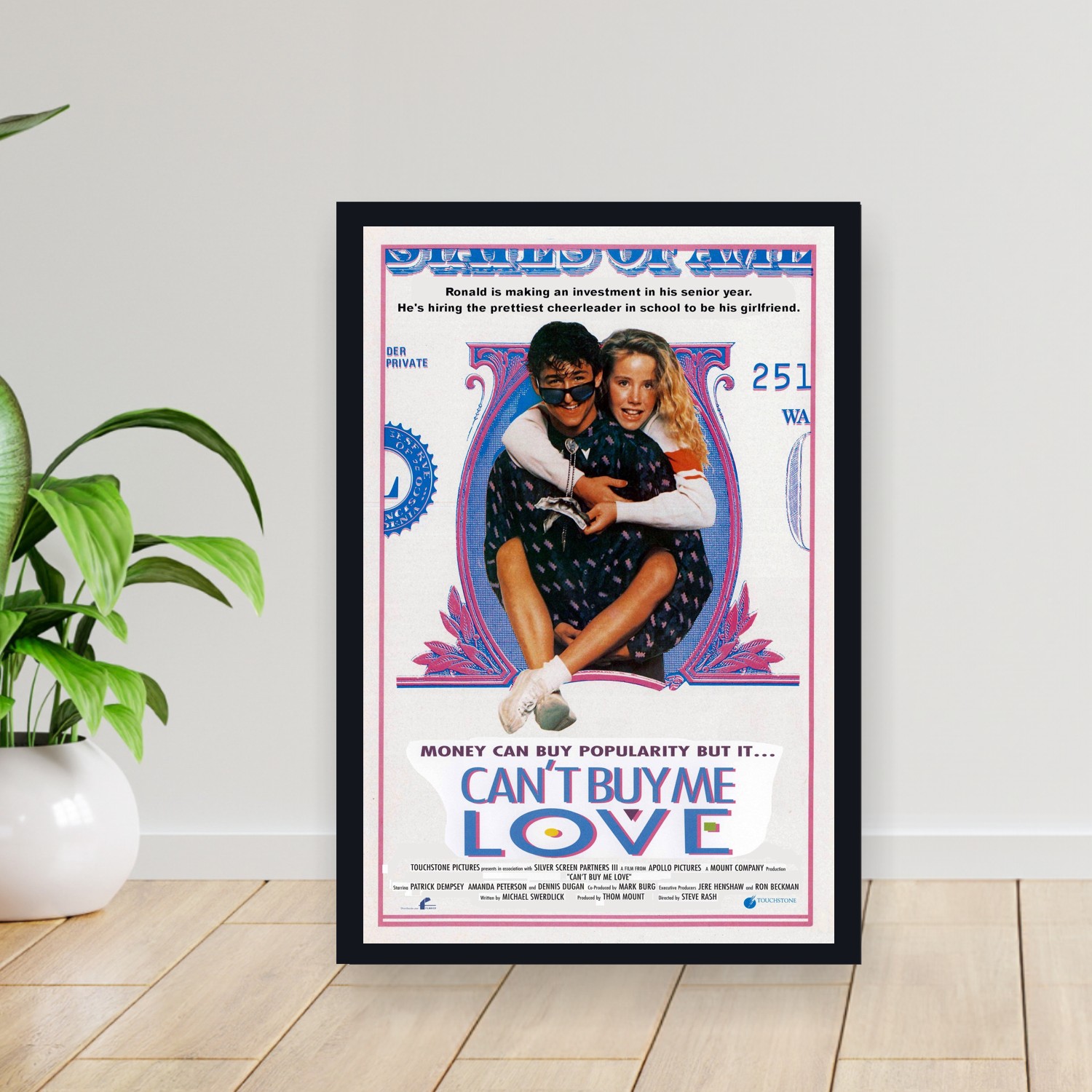 Cuadro 30x40cm Pelicula - Can_t Buy Me Love (1987)