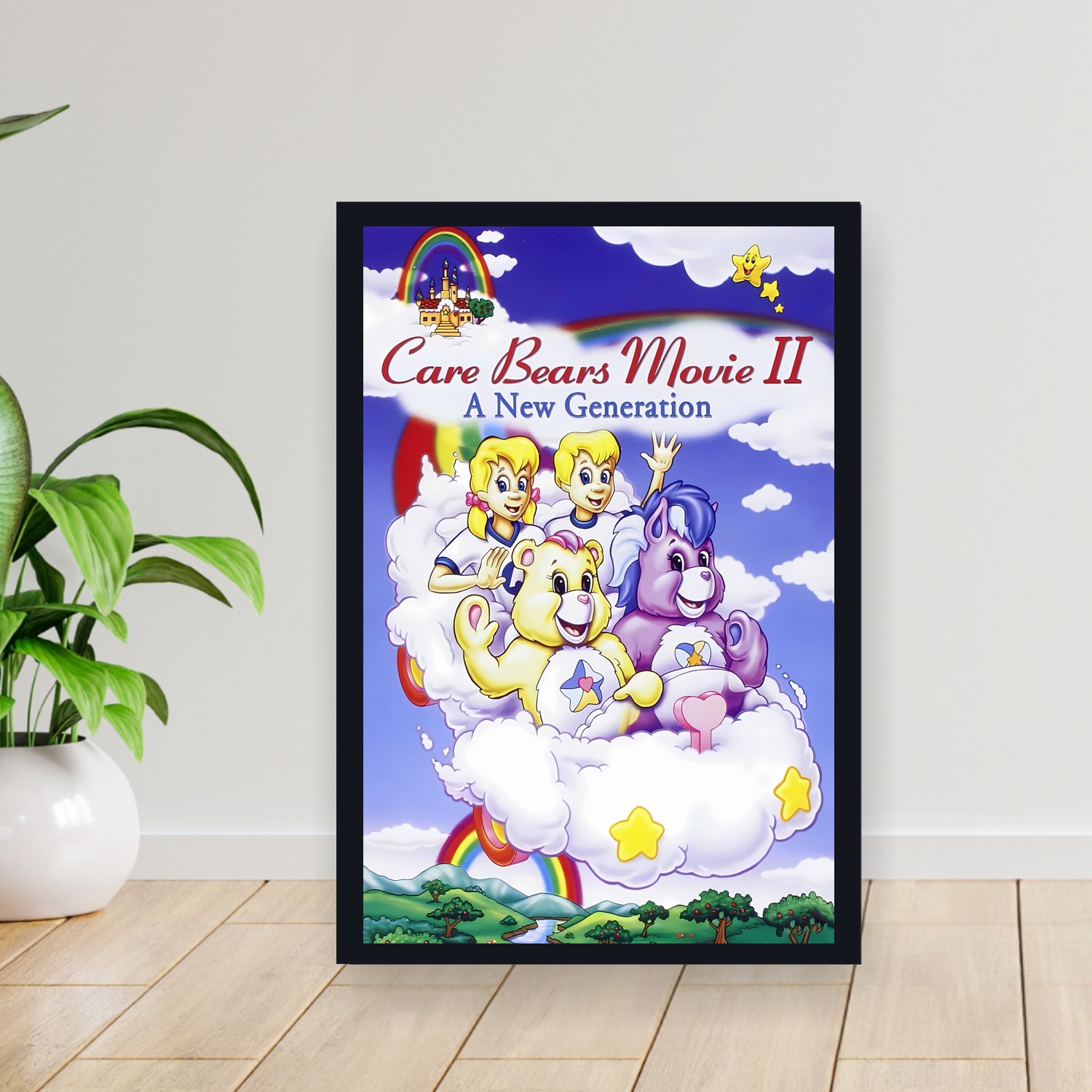 Cuadro 30x40cm Pelicula - Care Bears Movie II A New Generation (1986)
