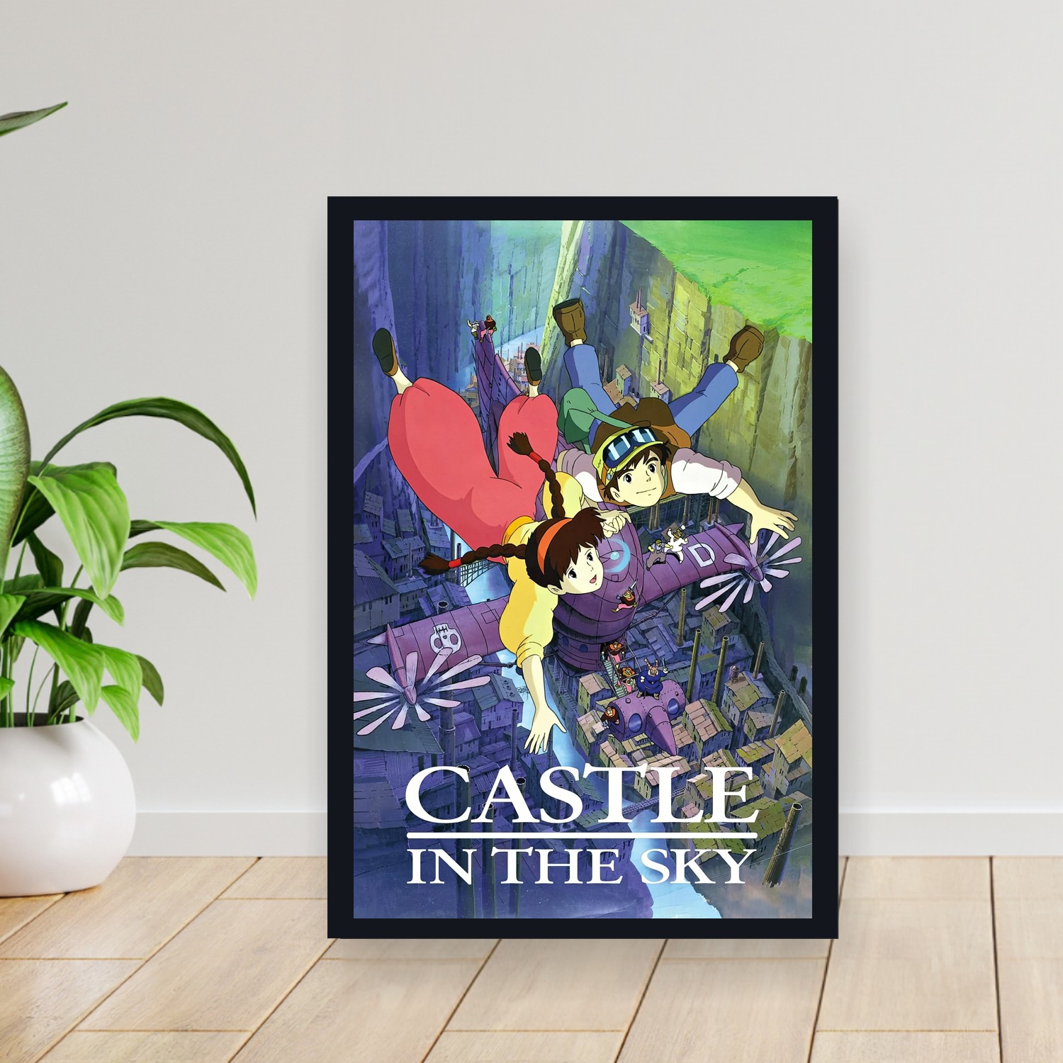 Cuadro 30x40cm Pelicula - Castle in the Sky (1986)