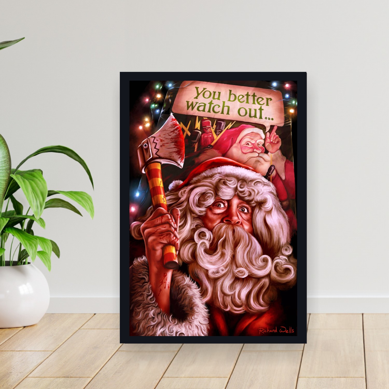 Cuadro 30x40cm Pelicula - Christmas Evil (1980)